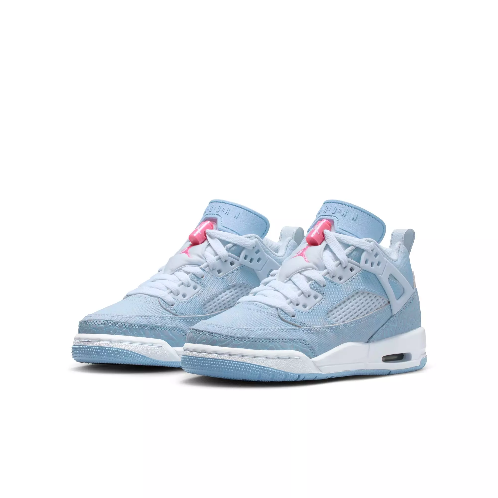 Jordan Spizike Low "Cobalt Bliss/Pink Glow" Grade School Girls' Shoe - BLUE/PINK