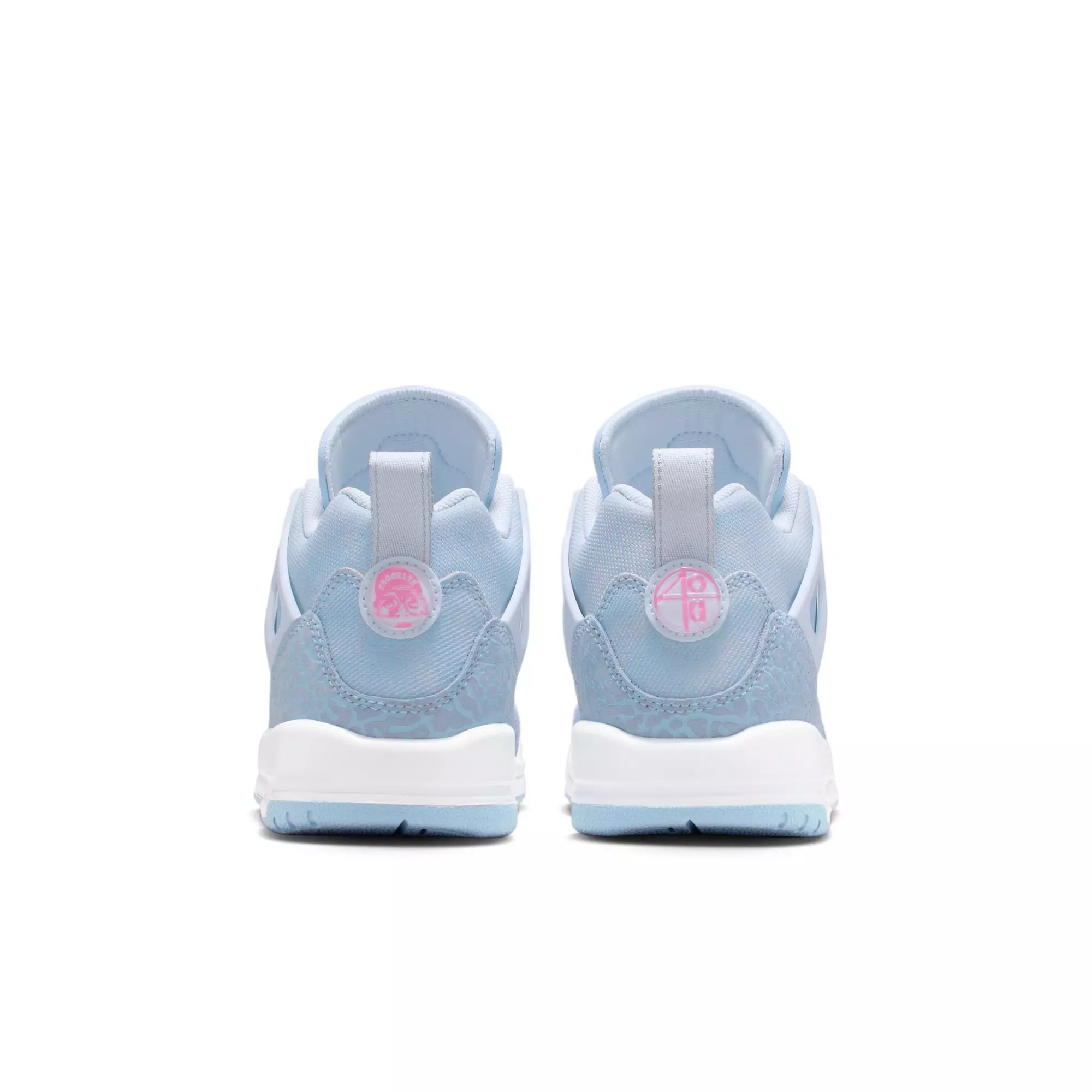 Jordan Spizike Low "Cobalt Bliss/Pink Glow" Grade School Girls' Shoe - BLUE/PINK