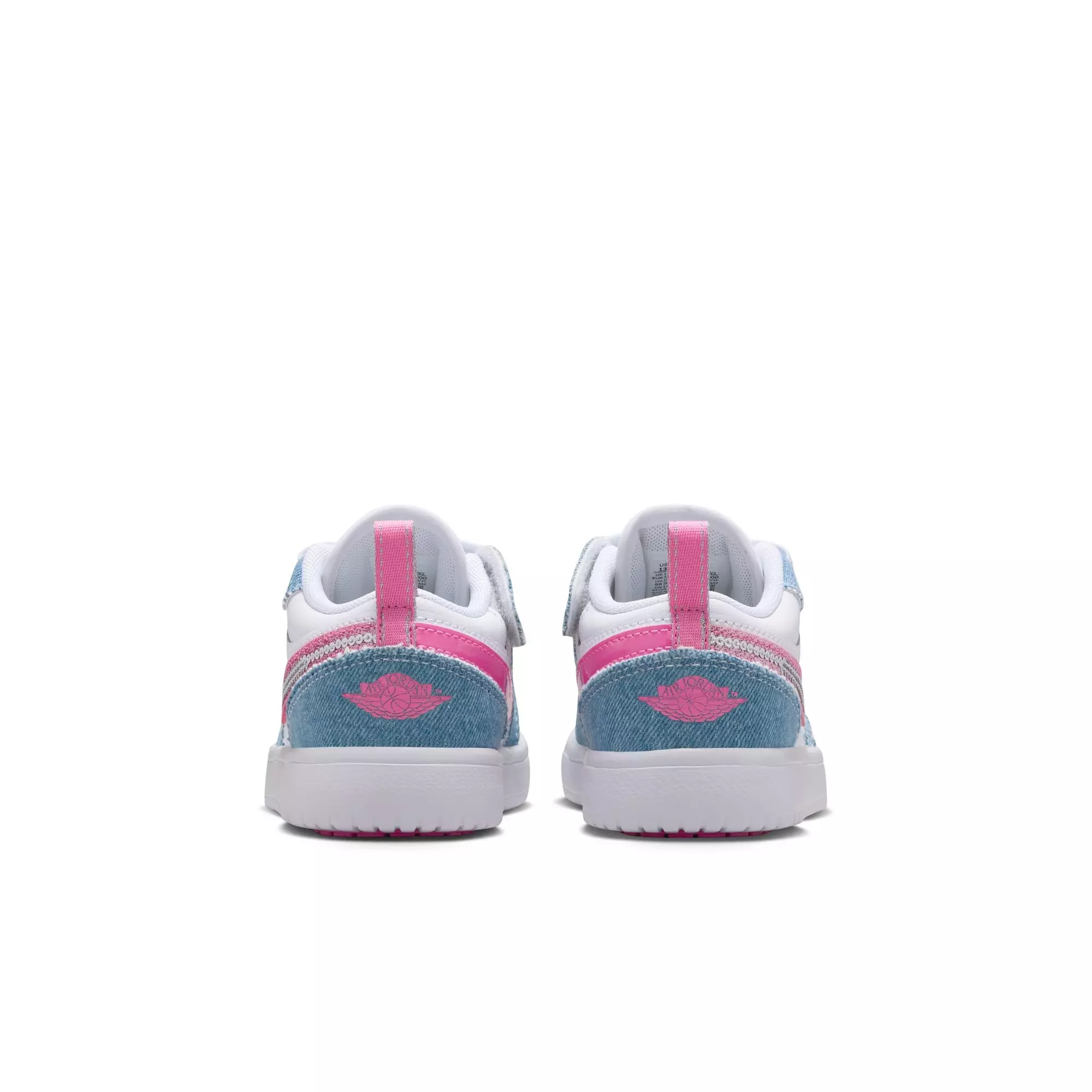 Jordan 1 Low Alt SE "Cobalt Bliss/Pink Glow/White" Preschool Girls' Shoe - BLUE/PINK