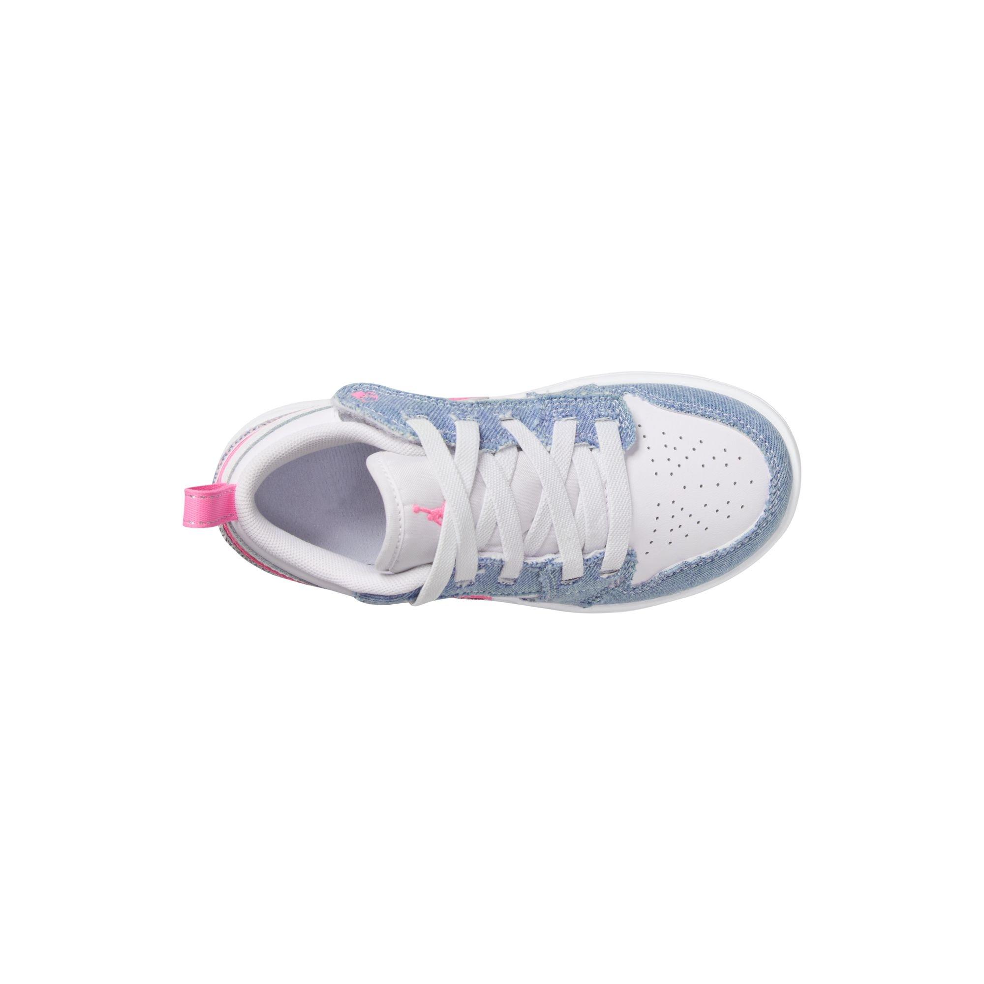 Jordan 1 Low Alt SE Preschool Girls' "Cobalt Bliss/Pink Glow/White" Shoe