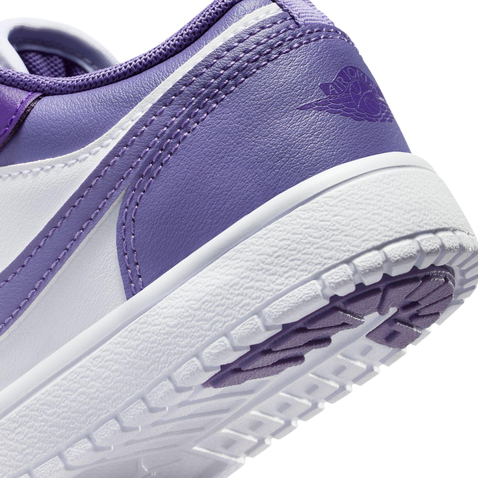 Jordan 1 Low Alt Preschool Girls' "Court Purple/Dusty Amethyst/White" Shoe