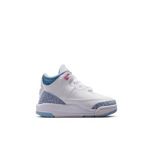 Jordan 3 Retro "Cobalt Bliss" Toddler Girls' Shoe