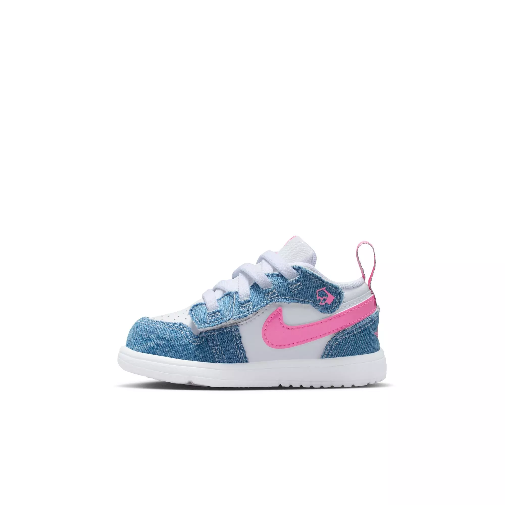 Jordan 1 Low Alt SE "Cobalt Bliss/Pink Glow/White" Toddler Girls' Shoe - BLUE/PINK