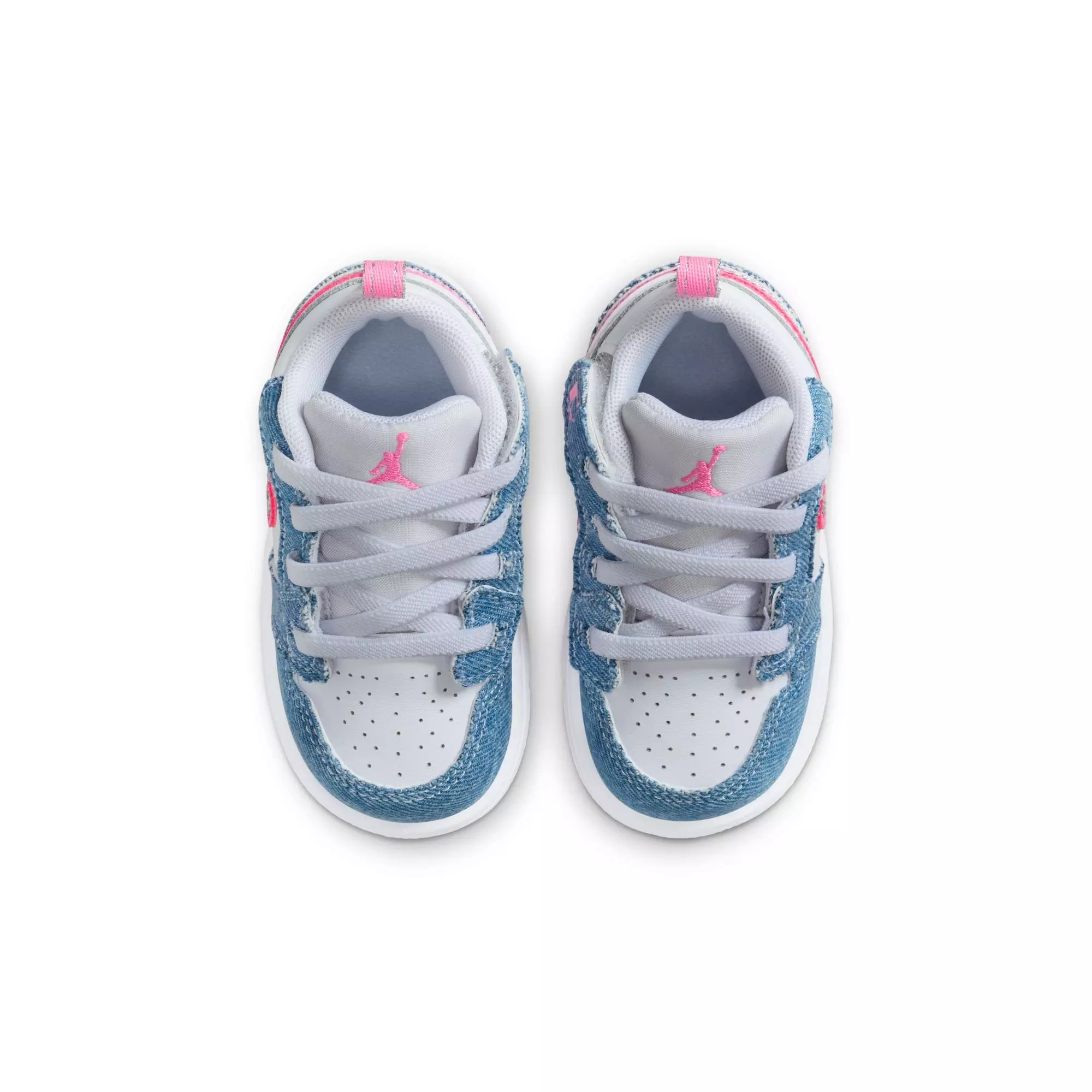 Jordan 1 Low Alt SE "Cobalt Bliss/Pink Glow/White" Toddler Girls' Shoe - BLUE/PINK