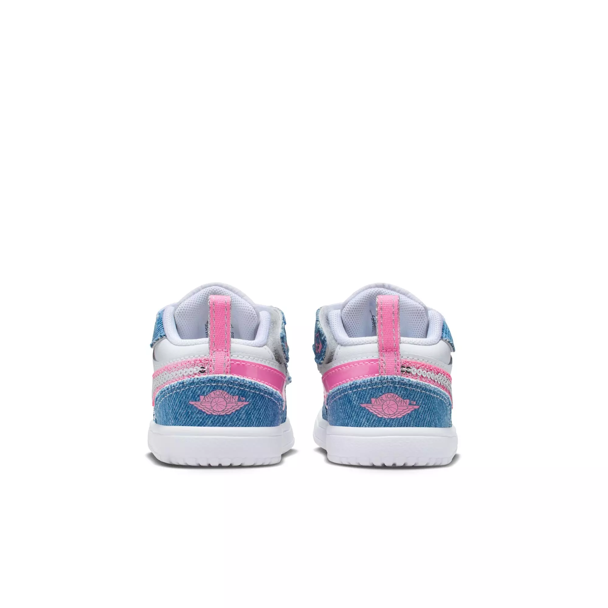 Jordan 1 Low Alt SE "Cobalt Bliss/Pink Glow/White" Toddler Girls' Shoe - BLUE/PINK