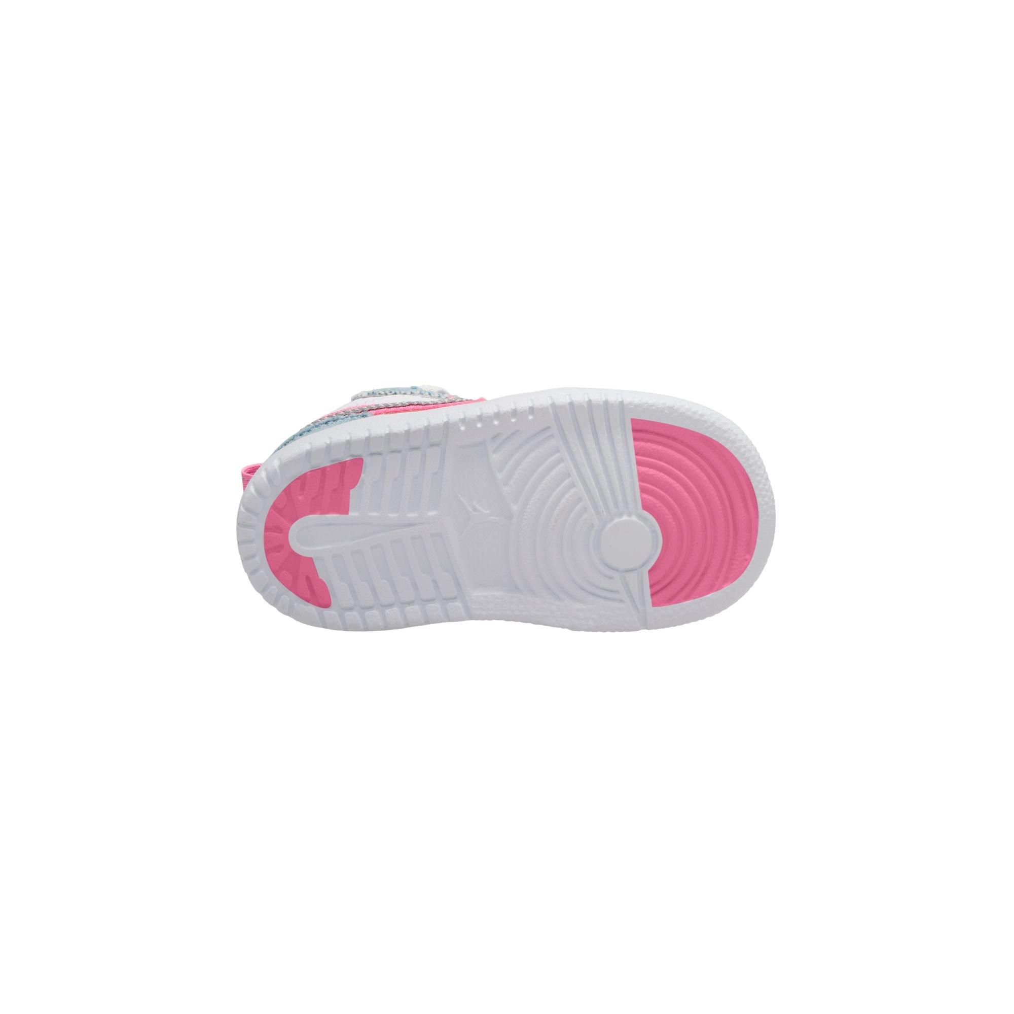 Jordan 1 Low Alt SE Toddler Girls' "Cobalt Bliss/Pink Glow/White" Shoe
