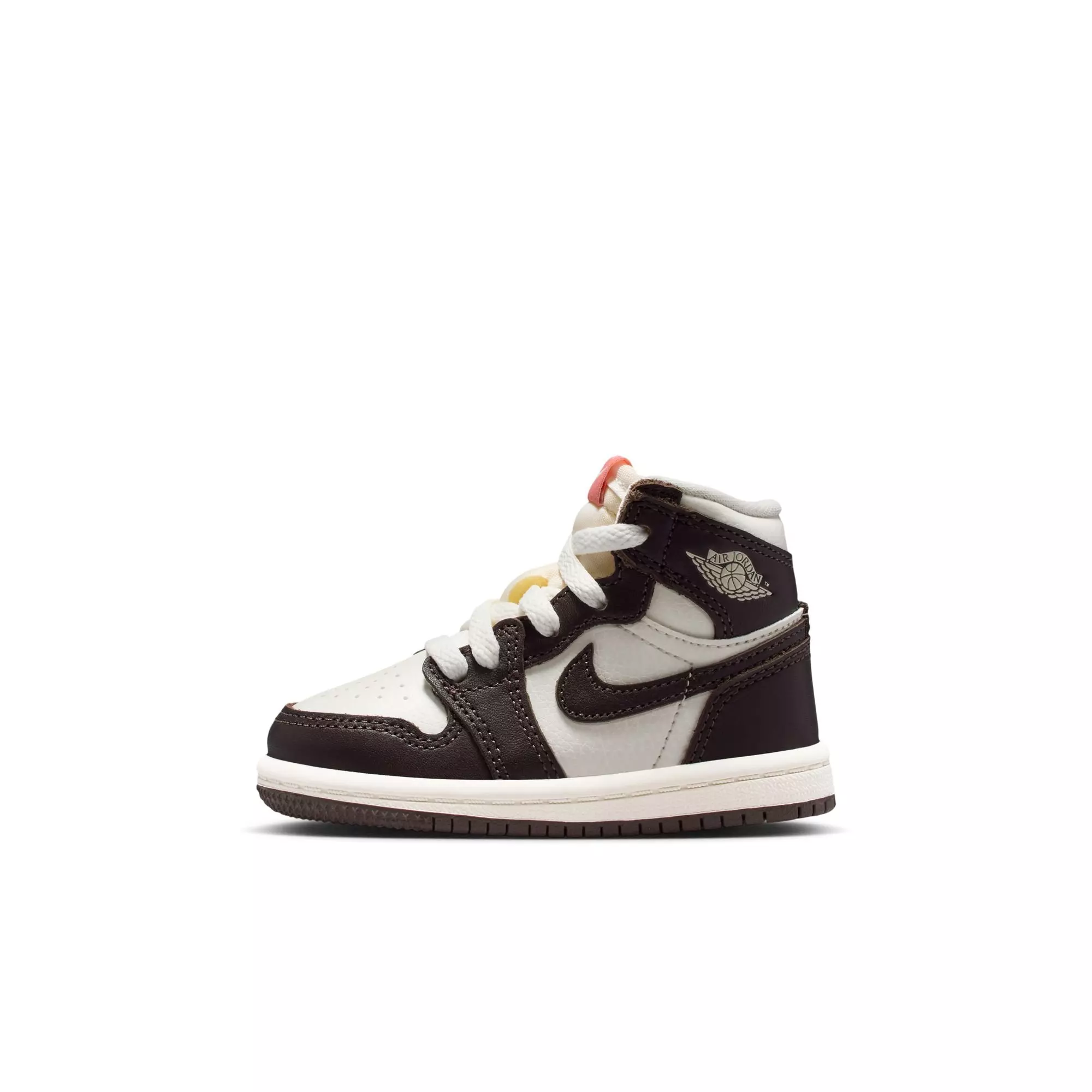 Jordan 1 High OG "Baroque Brown" Toddler Girls' Shoe - BAROQUE BROWN/SAIL/MADDER ROOT