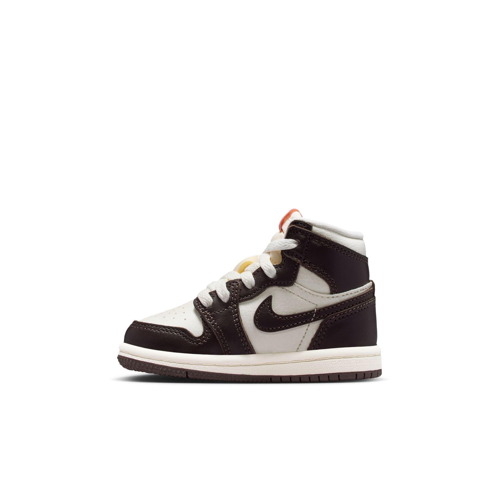 Jordan 1 High OG Toddler Girls' "Baroque Brown" Shoe