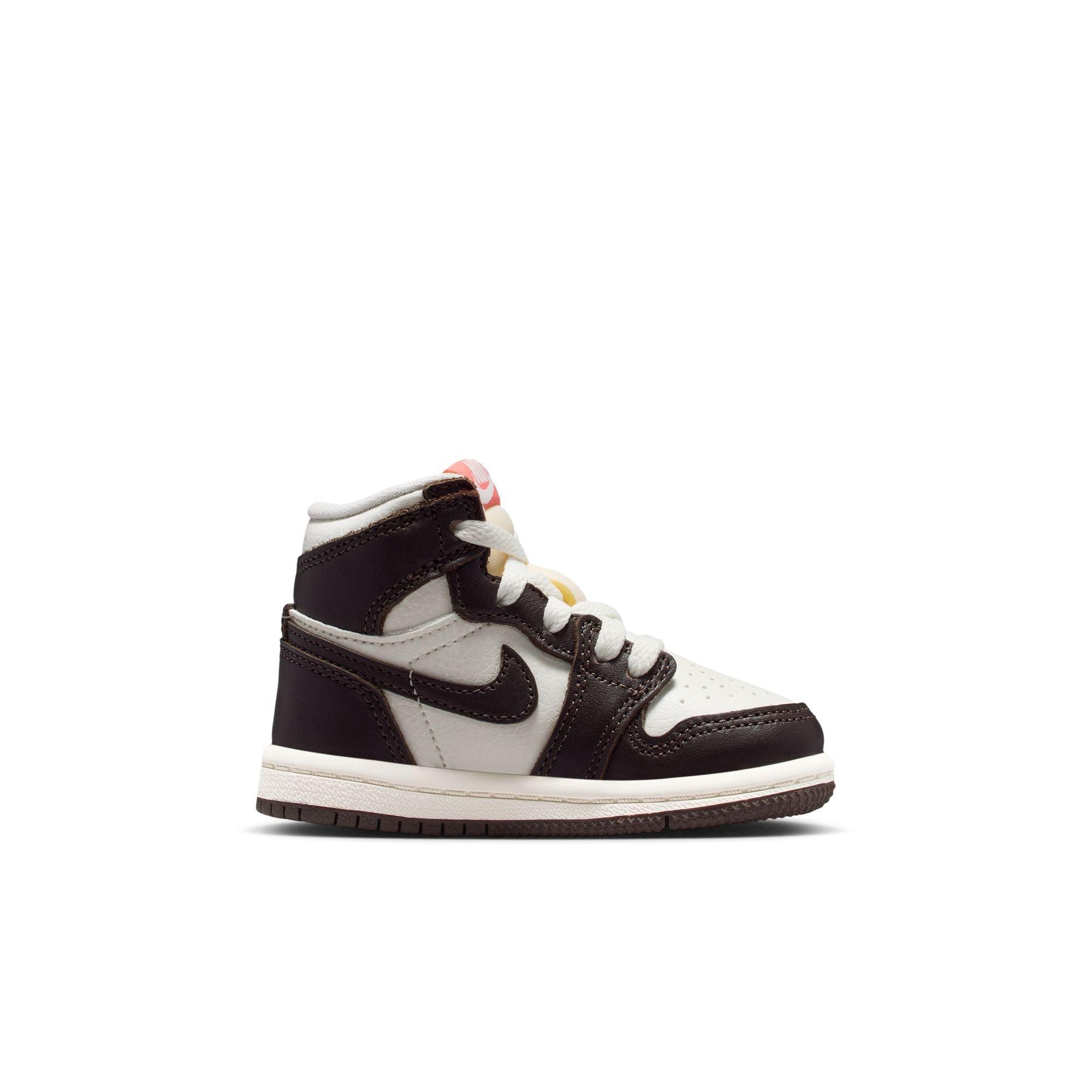 Jordan 1 High OG Toddler Girls' "Baroque Brown" Shoe