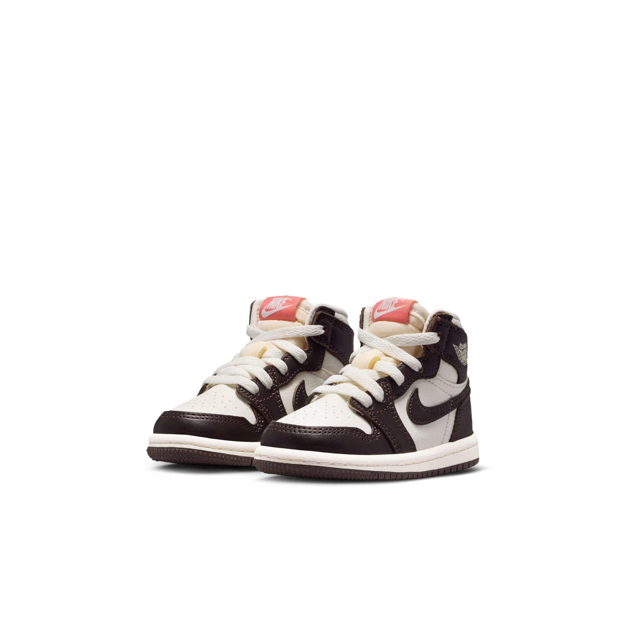 Jordan 1 High OG Toddler Girls' "Baroque Brown" Shoe