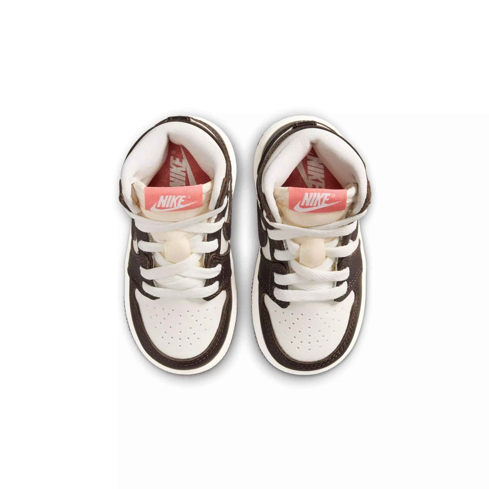 Jordan 1 High OG "Baroque Brown" Toddler Girls' Shoe - BAROQUE BROWN/SAIL/MADDER ROOT