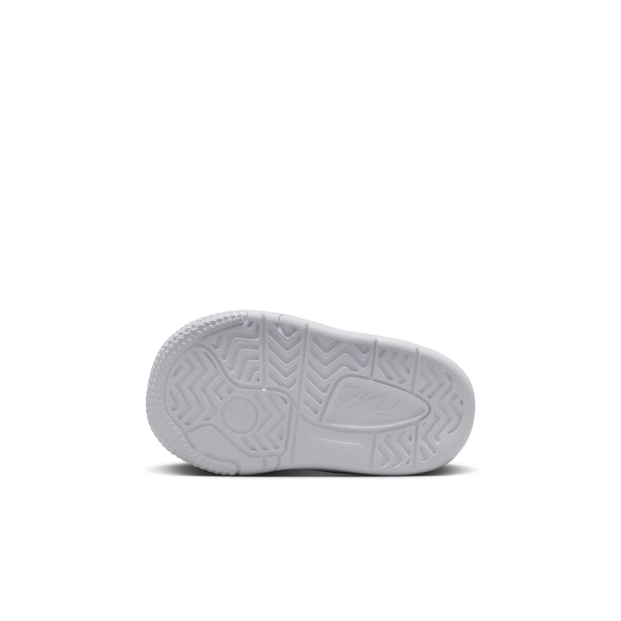 Jordan Flight Court Toddler Girls' "White/Dusty Amethyst" Shoe