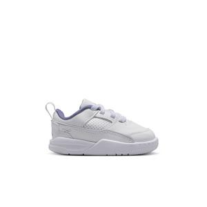 Jordan Flight Court "White/Dusty Amethyst" Toddler Girls' Shoe