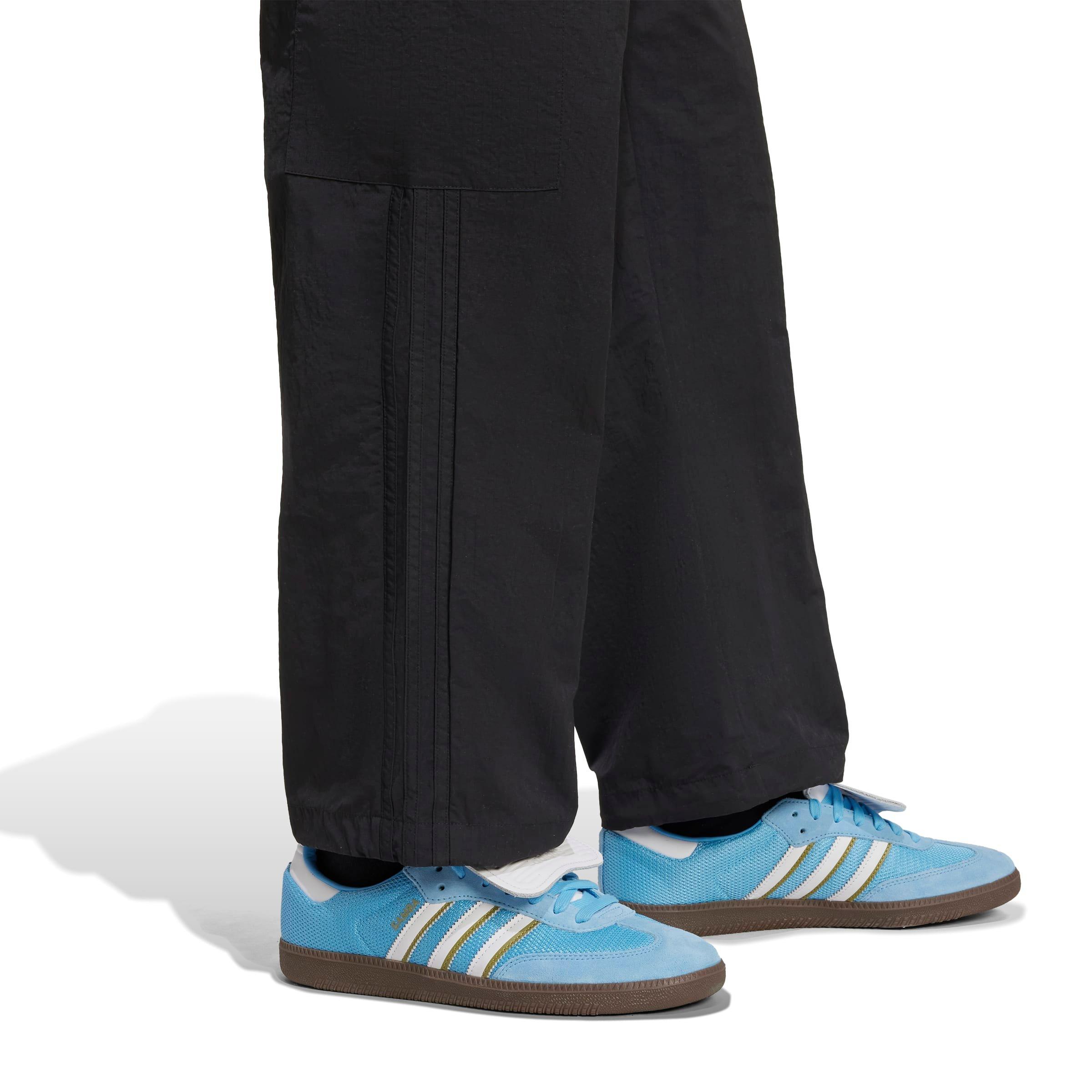 adidas Originals Men's Adicolor Classics 3-Stripes Cargo Pants - BLACK Thumbnail View 5