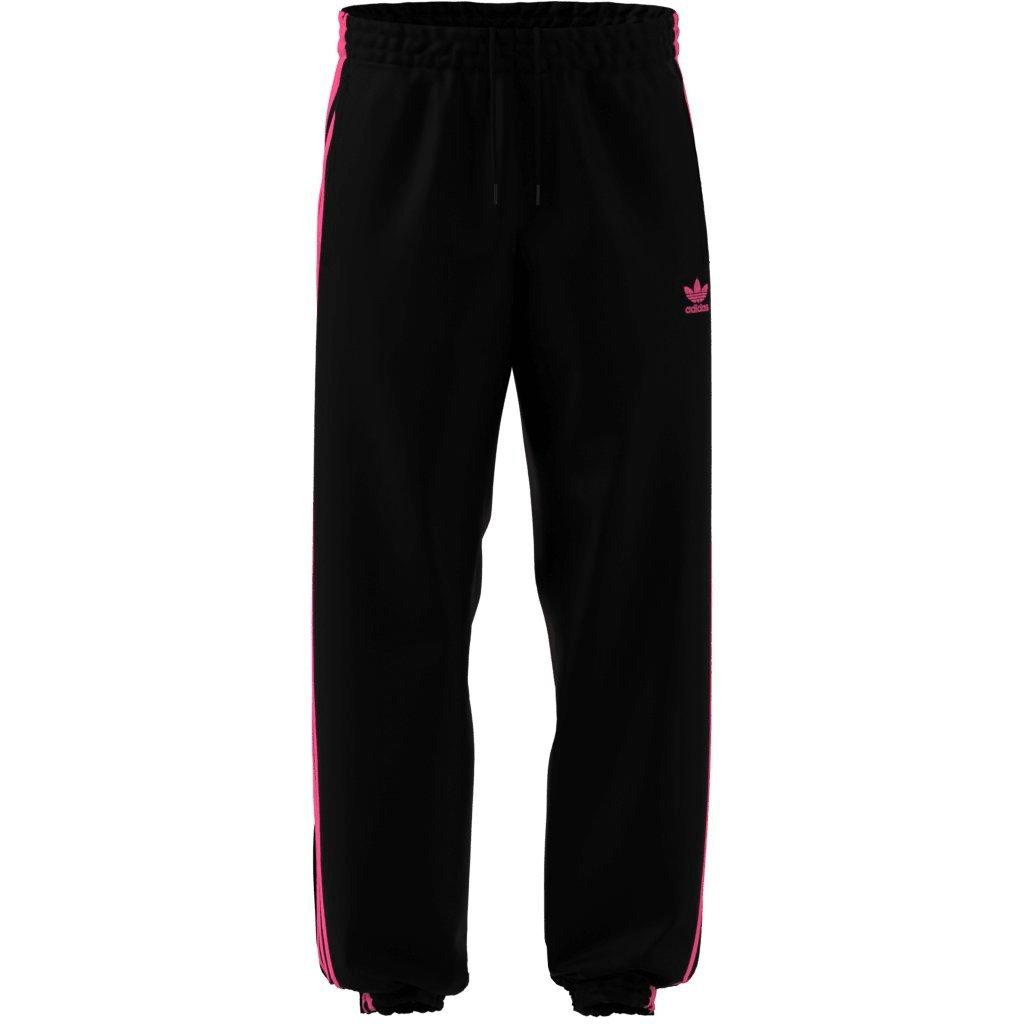 adidas Originals Men's Adicolor Woven Firebird Track Pants - BLACK/PINK Thumbnail View 6