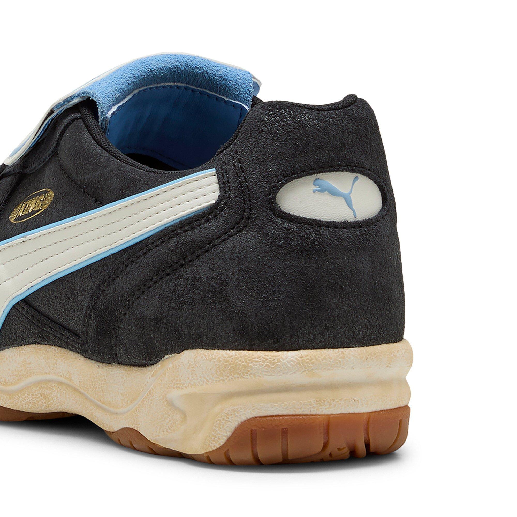 PUMA King Indoor "Black/White" Men's Shoe - BLACK/WHITE Thumbnail View 6