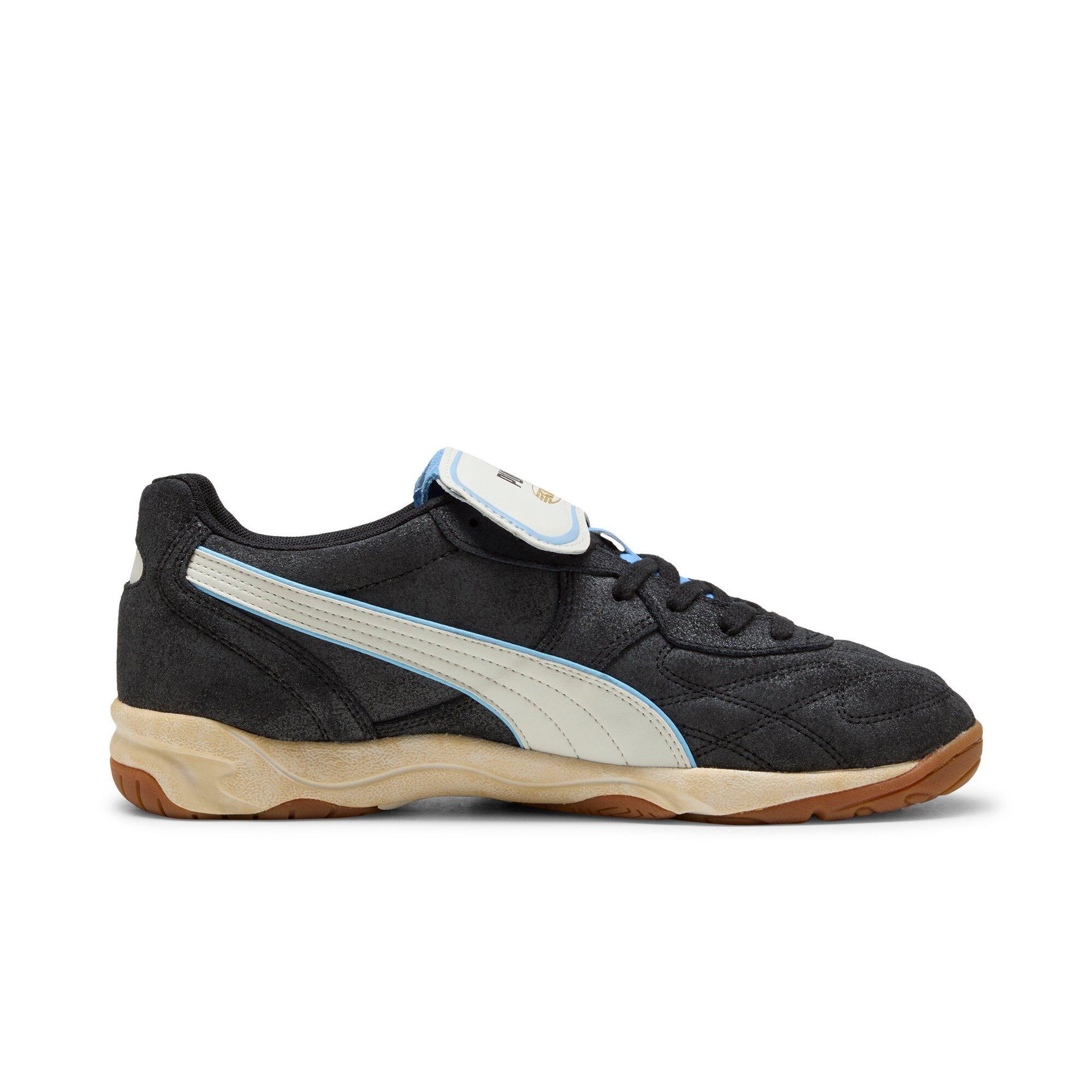 PUMA King Indoor "Black/White" Men's Shoe - BLACK/WHITE Thumbnail View 1