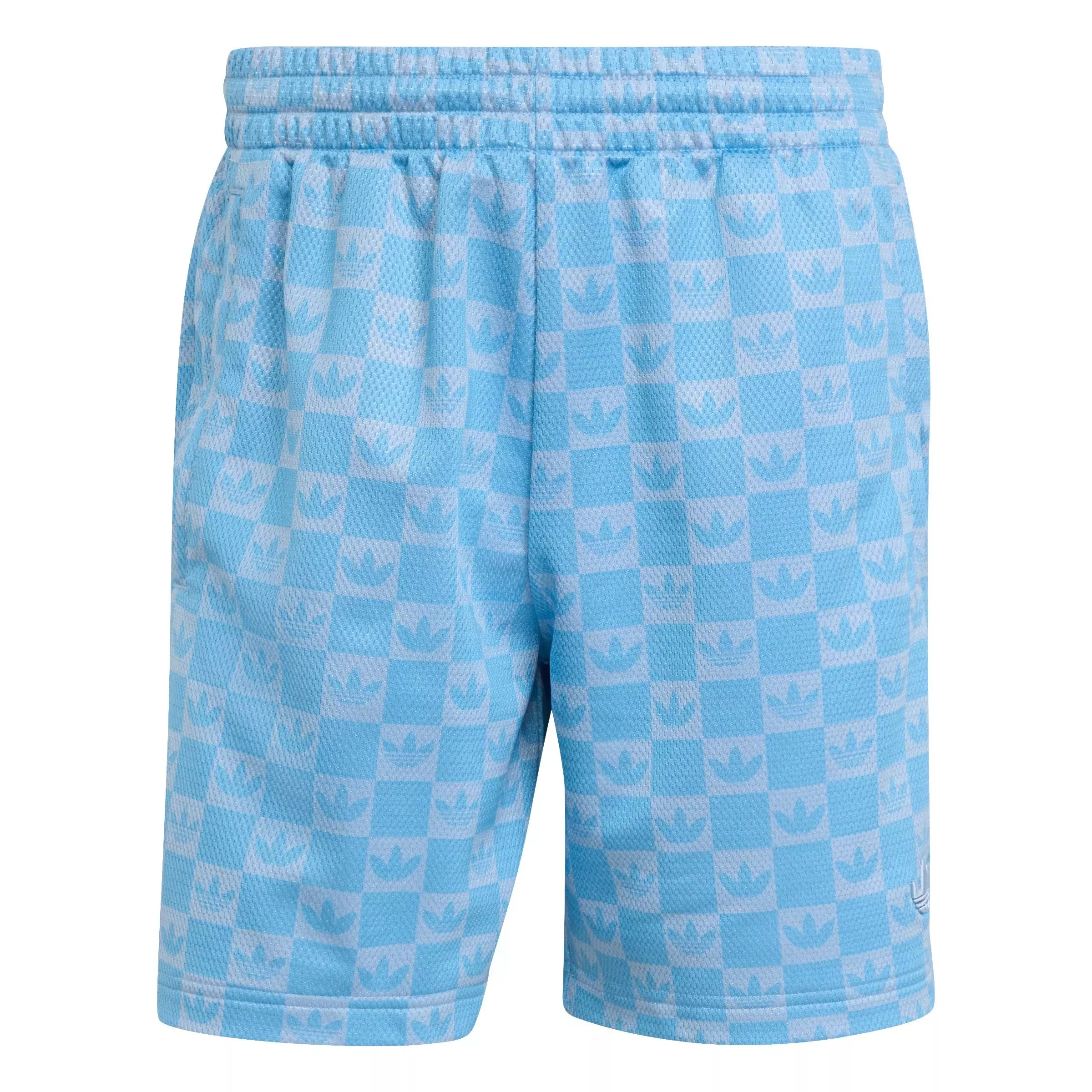 adidas Originals Men's Monogram Regular Mesh Shorts - LT BLUE