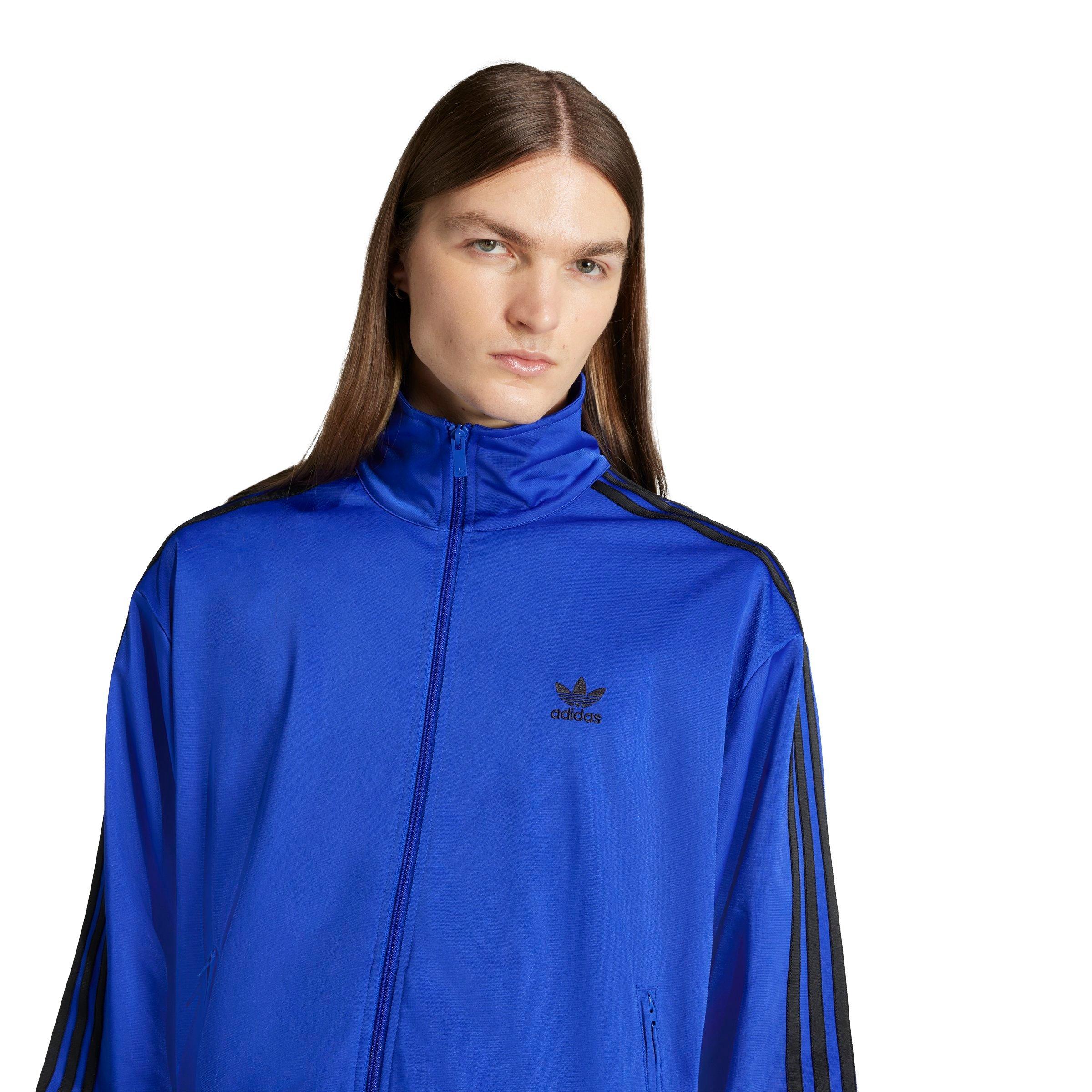 adidas Originals Men's Adicolor Classics Firebird Track Jacket - BLUE Thumbnail View 4