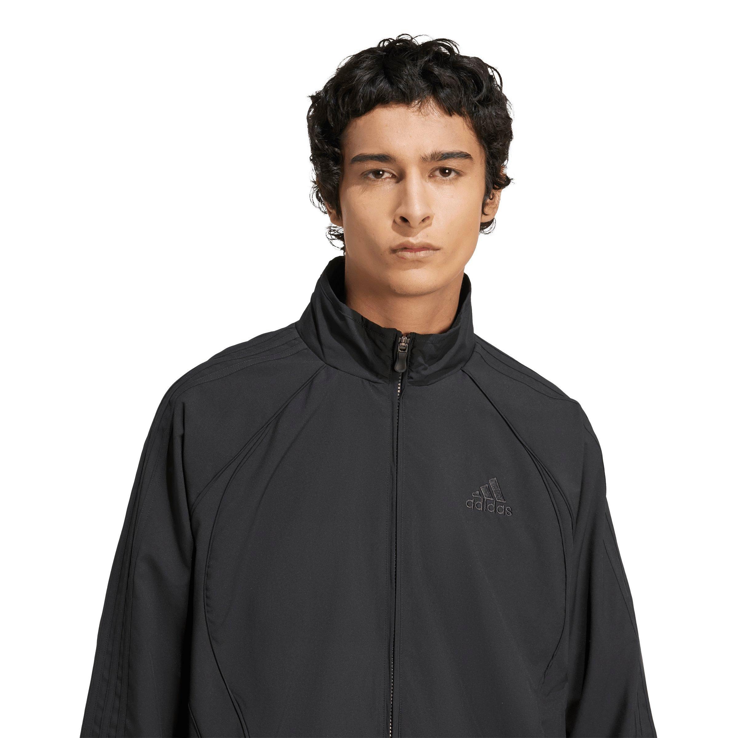 adidas Men's Teamgeist Adicolor Track Jacket - BLACK Thumbnail View 3