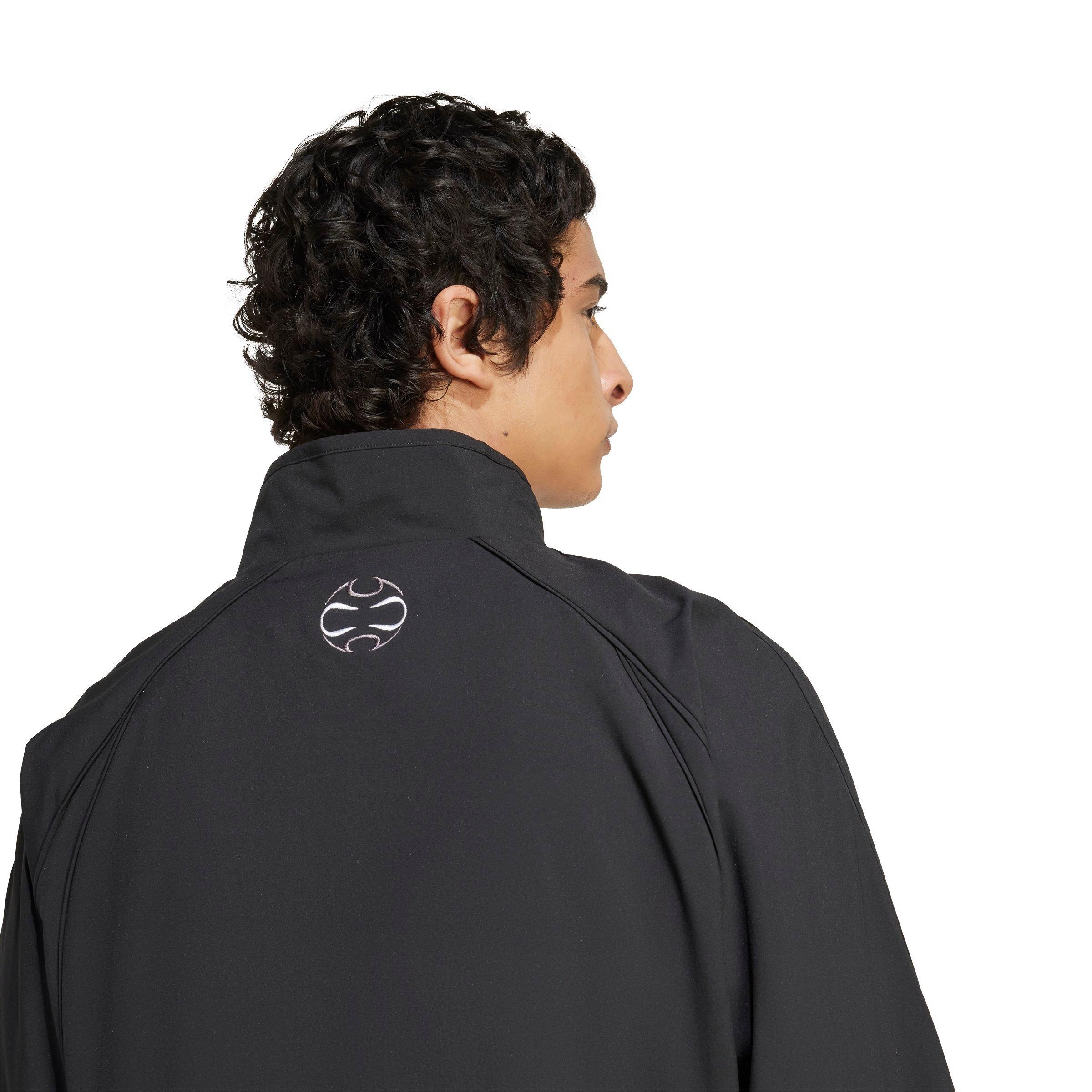 adidas Men's Teamgeist Adicolor Track Jacket - BLACK Thumbnail View 4