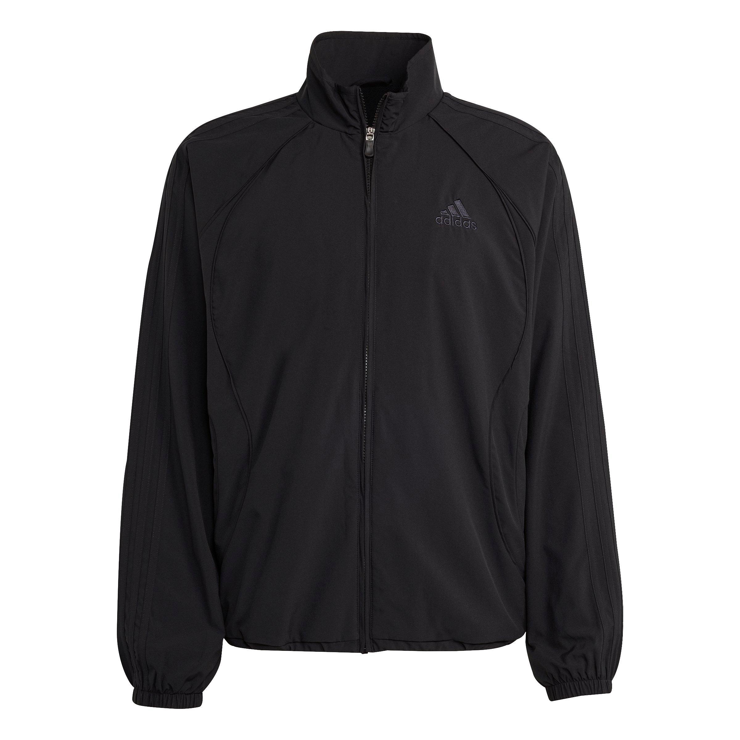 adidas Men's Teamgeist Adicolor Track Jacket - BLACK Thumbnail View 6