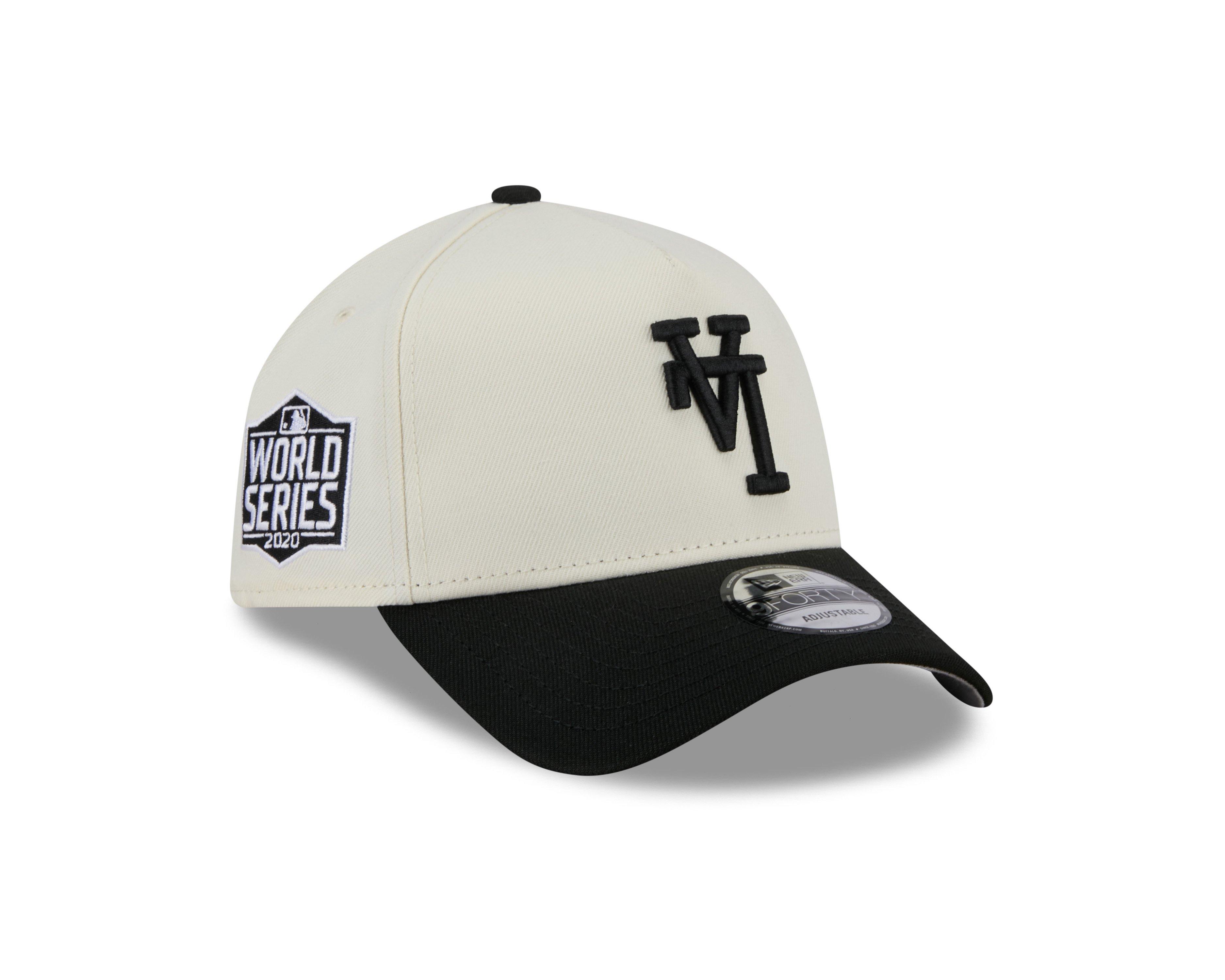 New Era Los Angeles Dodgers 9FORTY Upside Down Cream/Black Snapback Hat