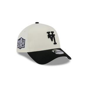 New Era Los Angeles Dodgers 9FORTY Upside Down Snapback Hat-Cream/Black