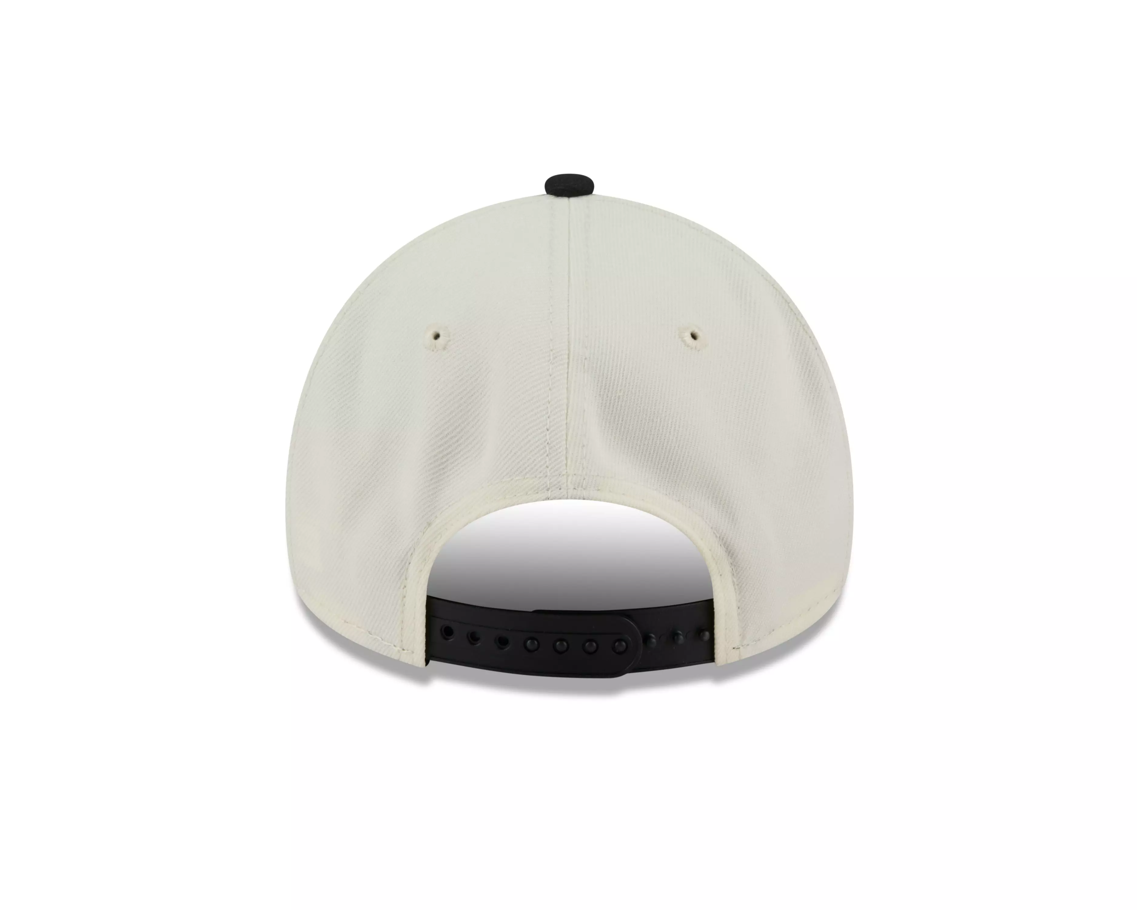 New Era Los Angeles Dodgers 9FORTY Upside Down Snapback Hat - Cream/Black - CREAM