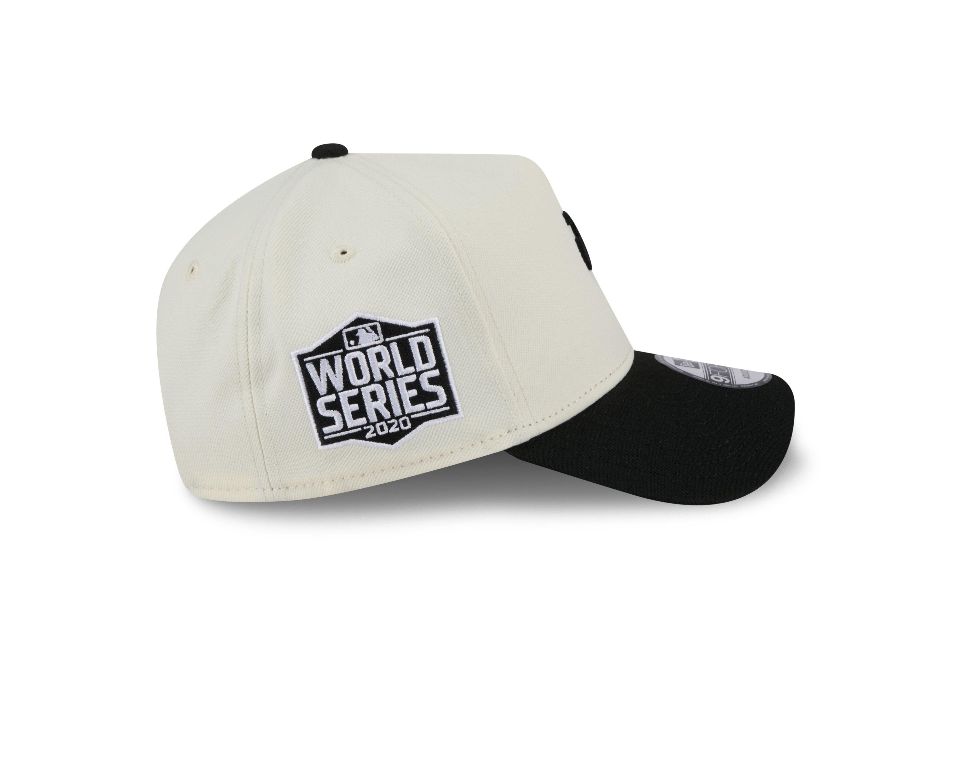 New Era Los Angeles Dodgers 9FORTY Upside Down Snapback Hat-Cream/Black