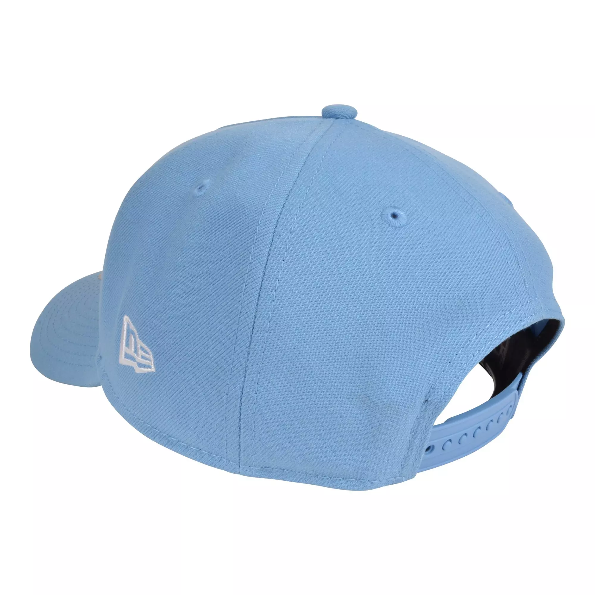 New Era Los Angeles Dodgers 9FORTY Upside Down Snapback Hat - Light Blue - BLUE