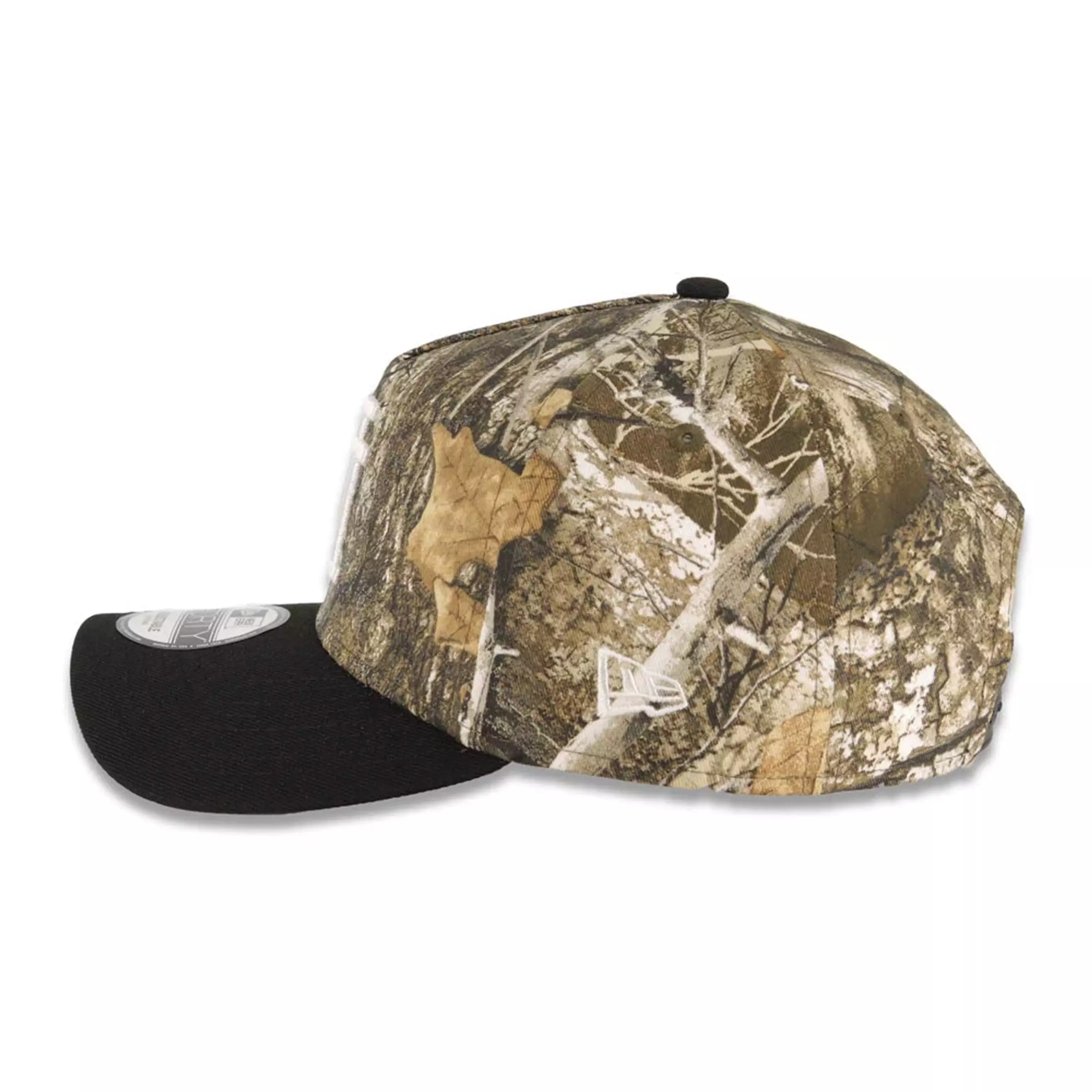 New Era Los Angeles Dodgers 9FORTY Upside Down Snapback Hat-Real Tree/Black - BLACK