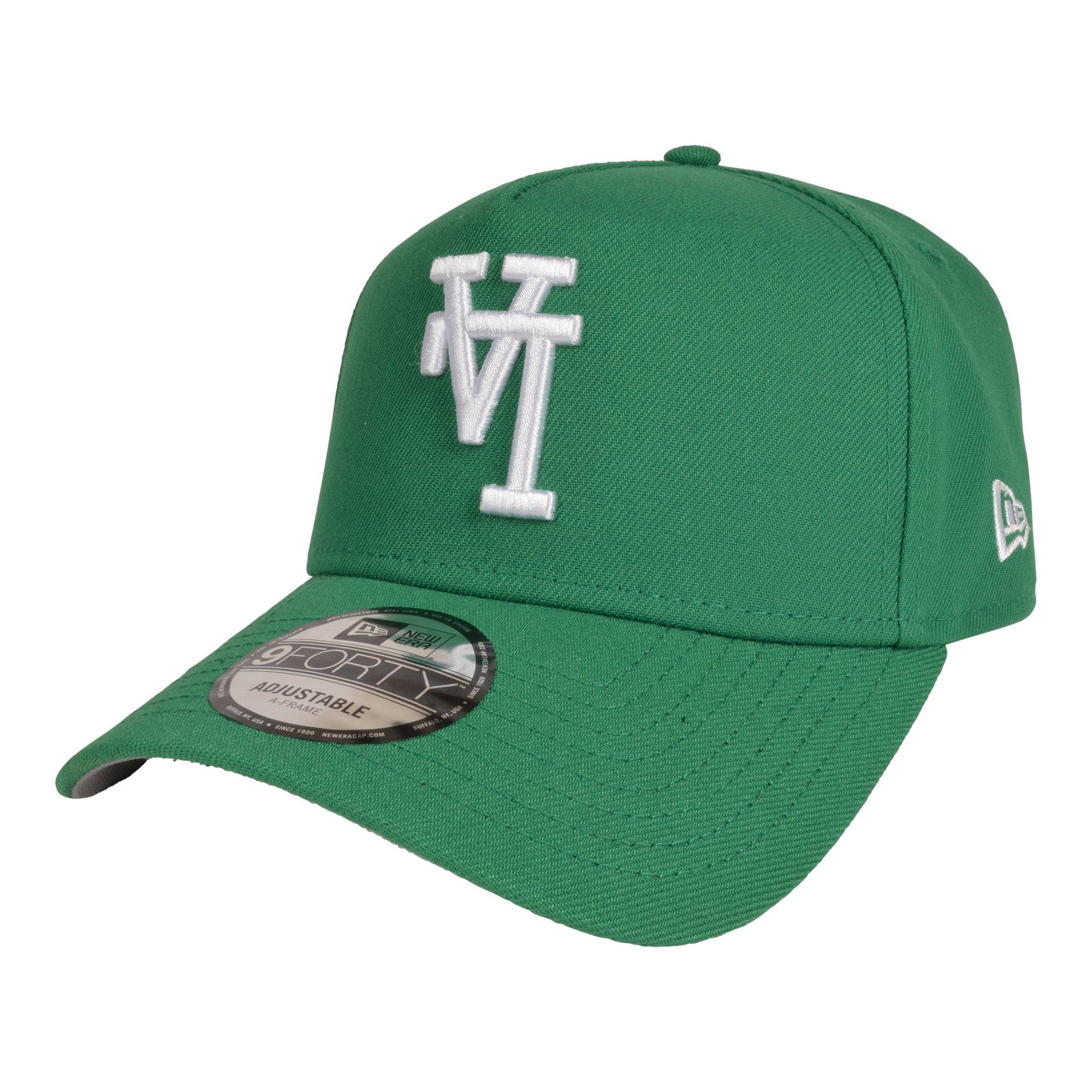 New Era Los Angeles Dodgers 9FORTY Upside Down Snapback Hat - Green - GREEN Thumbnail View 1