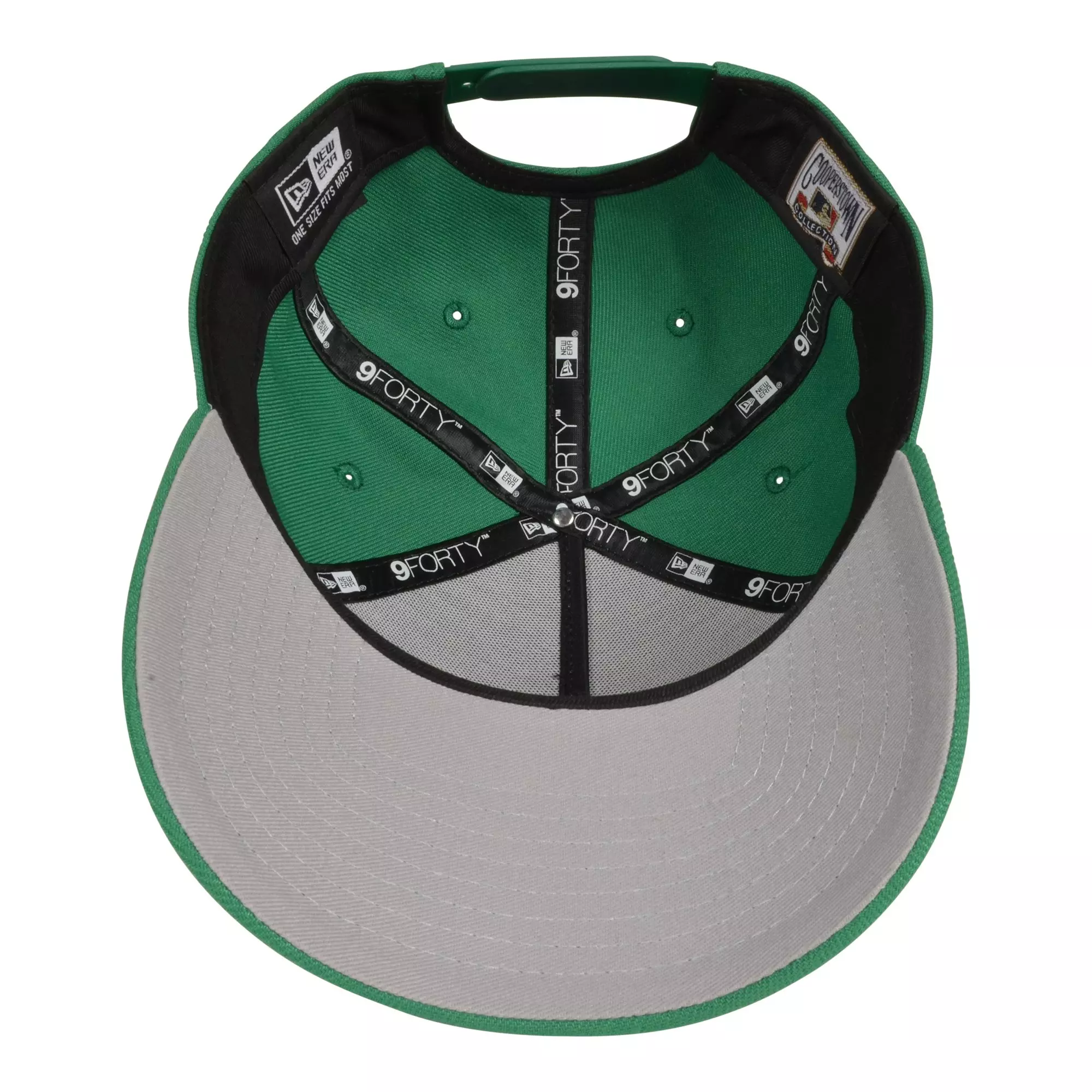 New Era Los Angeles Dodgers 9FORTY Upside Down Snapback Hat - Green - GREEN