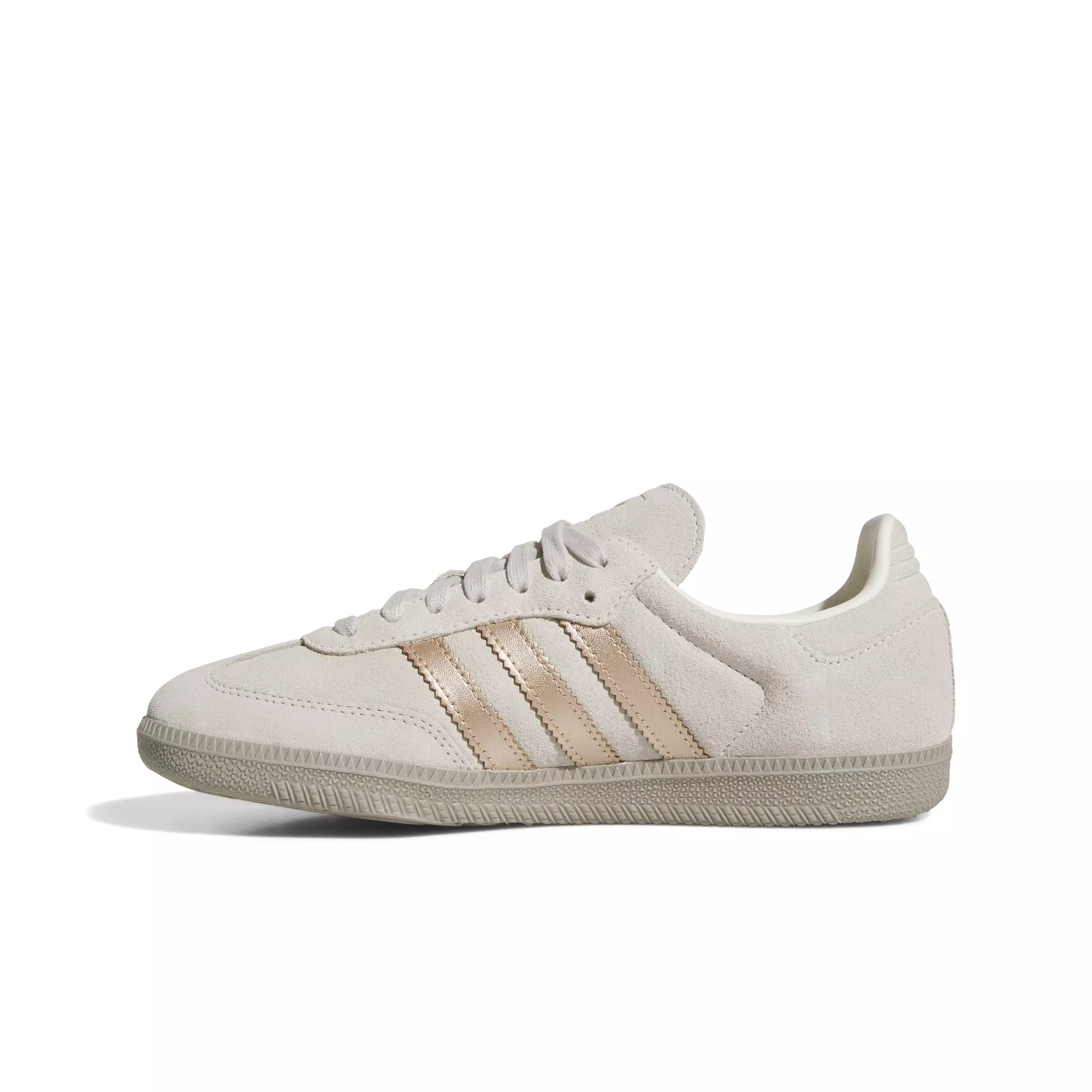 adidas Originals Samba OG "Off White/Copper Metallic/Putty Beige" Women's Shoe - OFF-WHITE