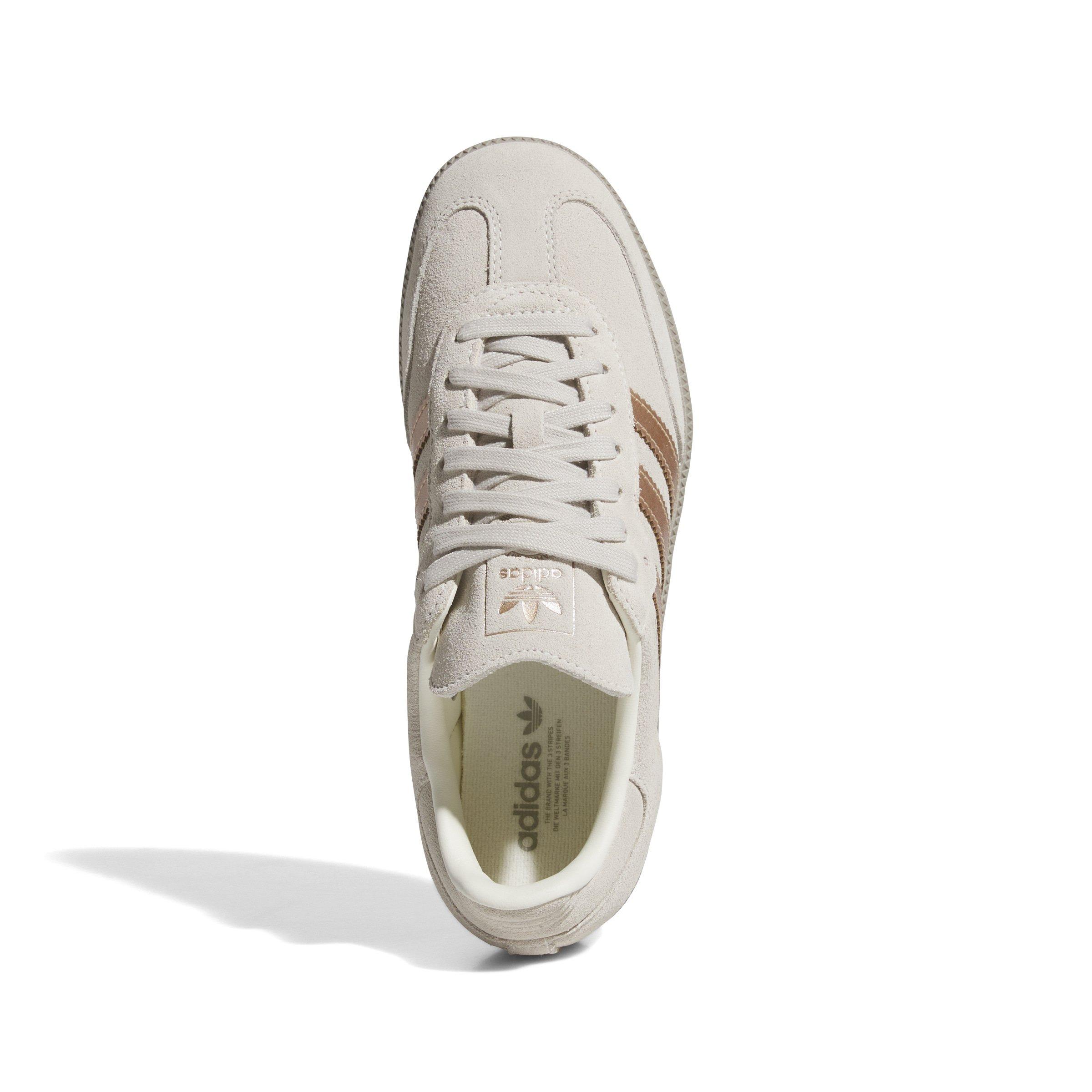 adidas Originals Samba OG "Off White/Copper Metallic/Putty Beige" Women's Shoe - OFF-WHITE Thumbnail View 8