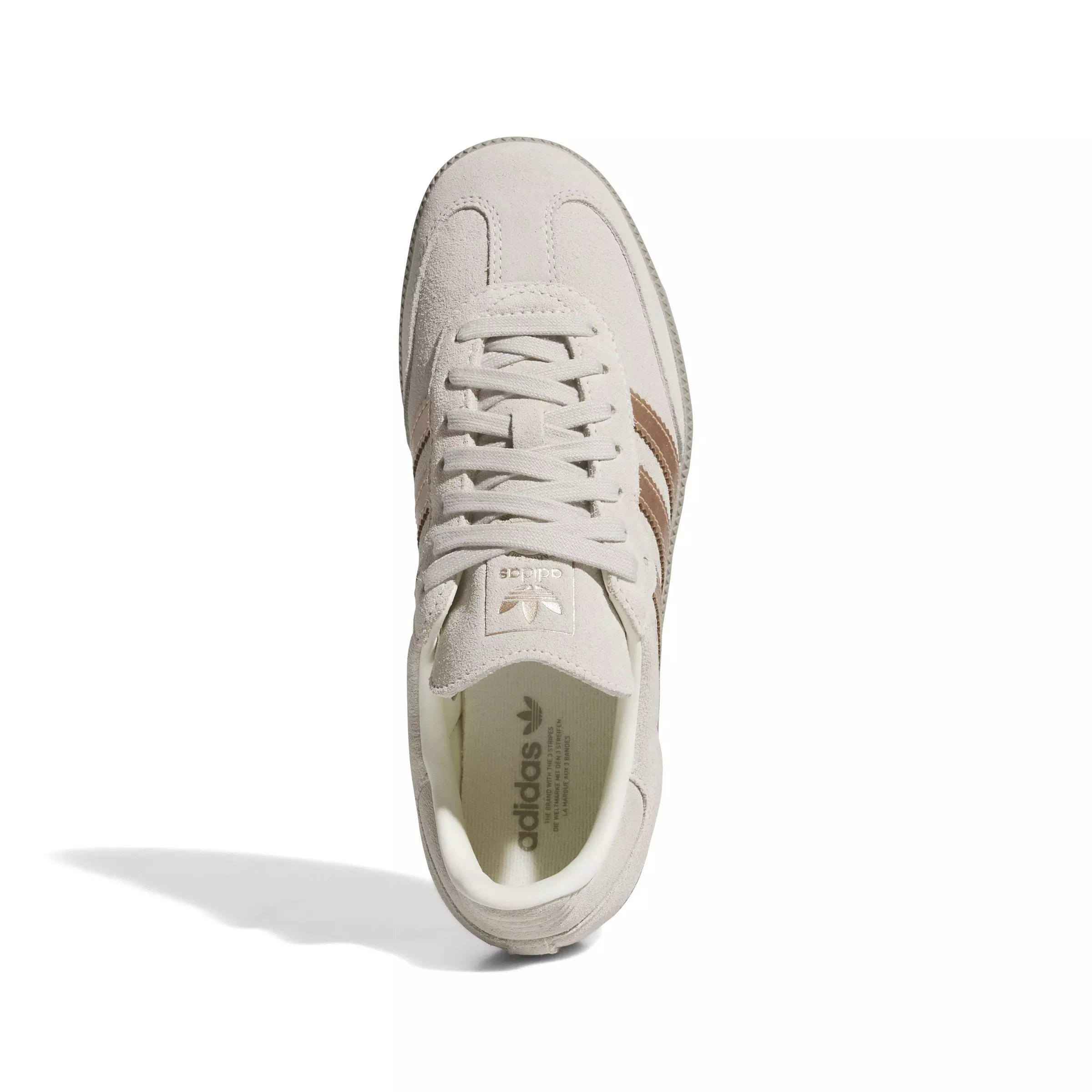 adidas Originals Samba OG "Off White/Copper Metallic/Putty Beige" Women's Shoe - OFF-WHITE