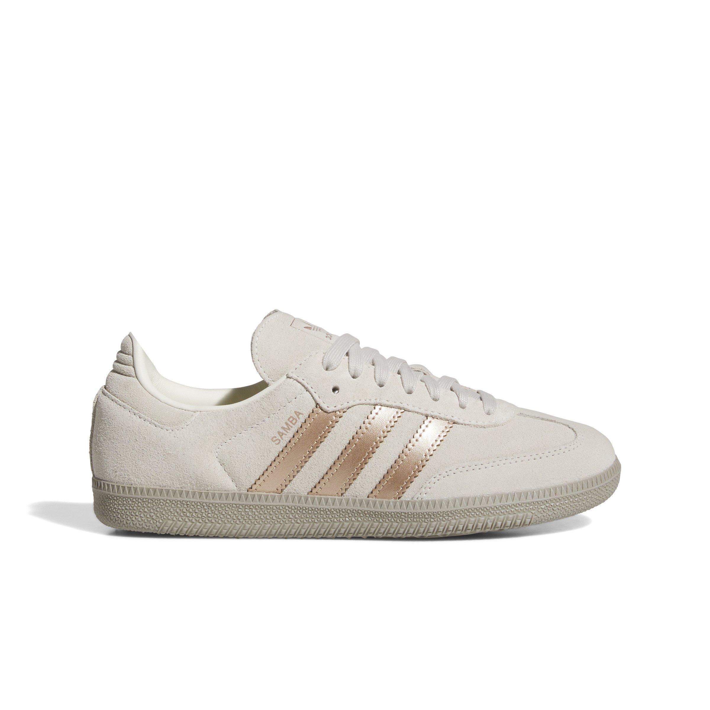 adidas Originals Samba OG "Off White/Copper Metallic/Putty Beige" Women's Shoe - OFF-WHITE Thumbnail View 1