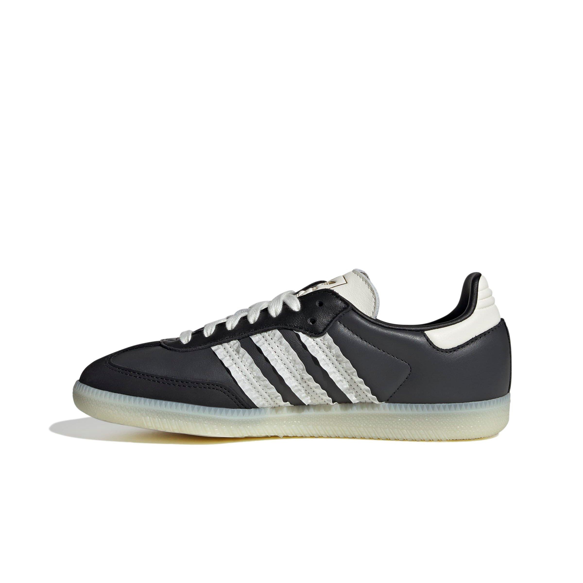 adidas Originals Samba OG Ruffle "Dark Grey/Carbon/Off White" Women's Shoe - BLACK/WHITE Thumbnail View 2