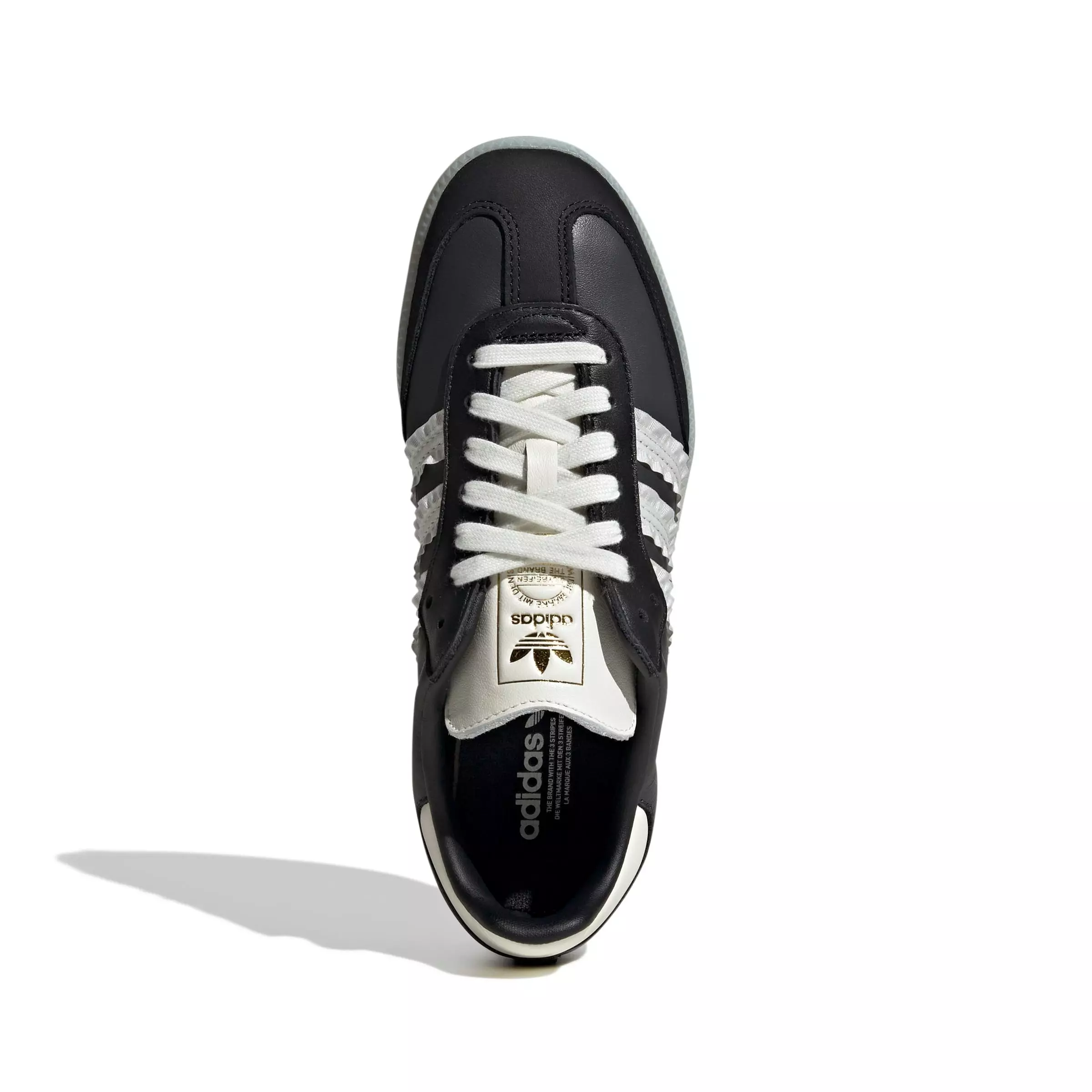 adidas Originals Samba OG Ruffle "Dark Grey/Carbon/Off White" Women's Shoe - BLACK/WHITE