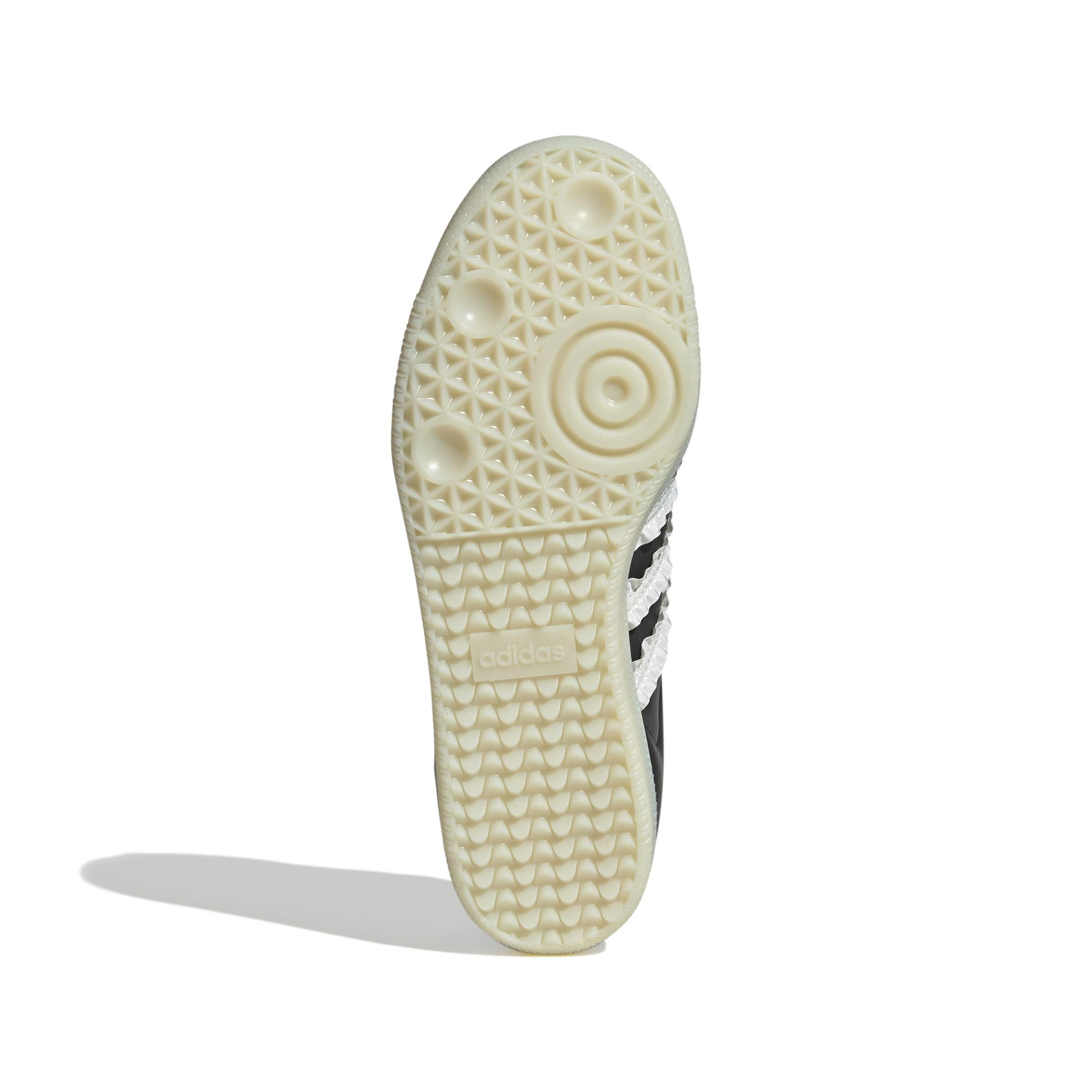 adidas Originals Samba OG Ruffle "Dark Grey/Carbon/Off White" Women's Shoe - BLACK/WHITE Thumbnail View 4