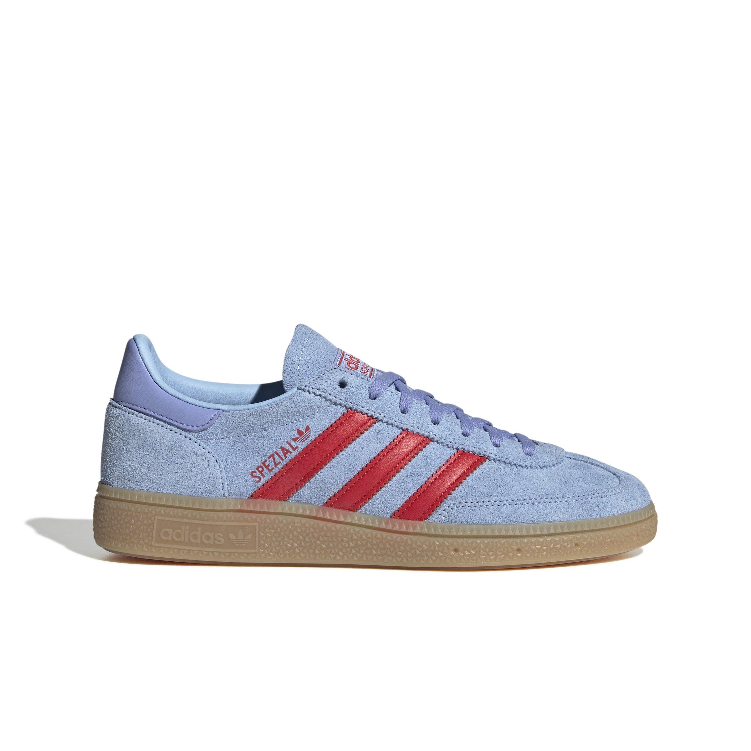 adidas Originals Handball Spezial "Glow Blue/Red/Blue Spark" Women's Shoe - BLUE/RED Thumbnail View 1