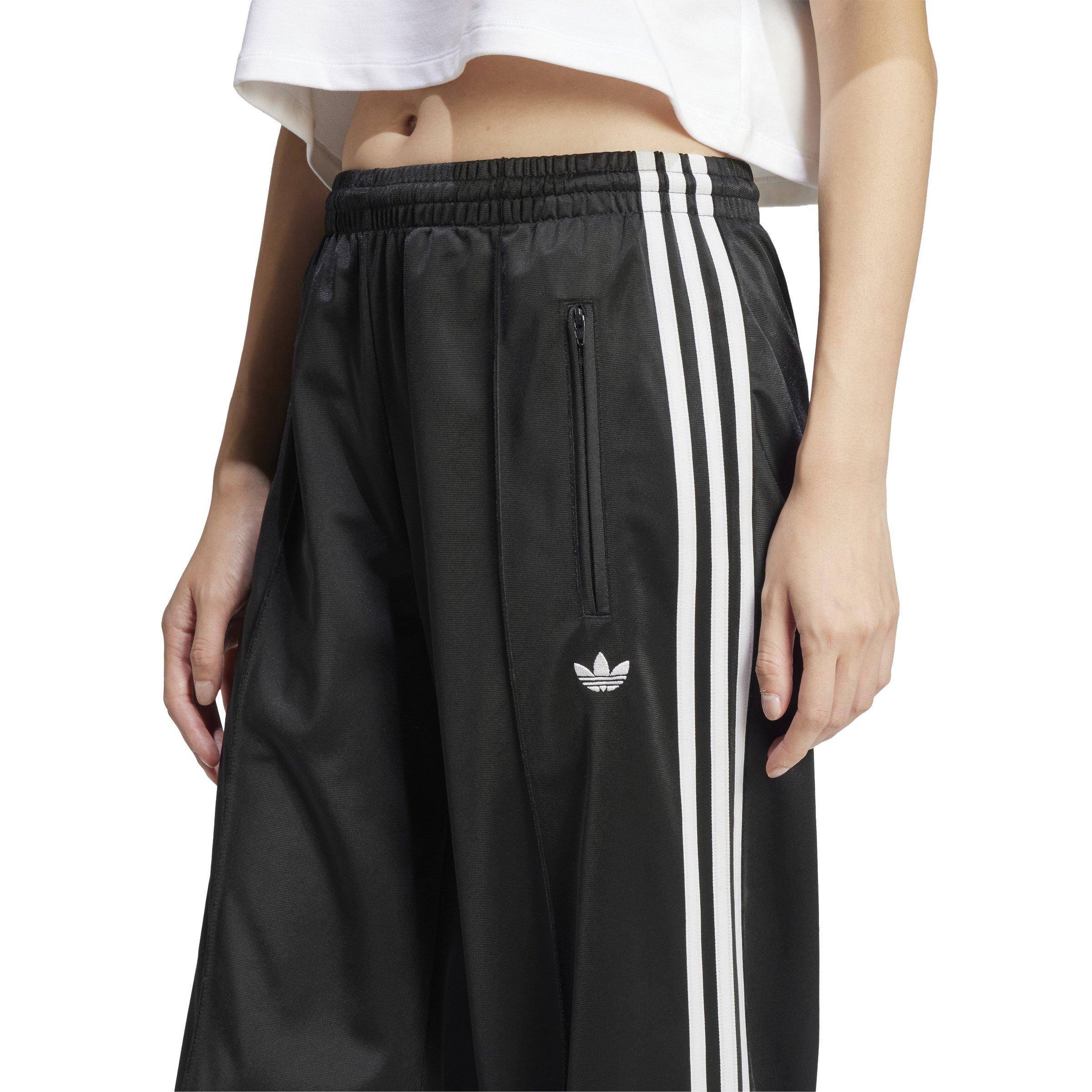 adidas Originals Women's Adicolor Classic Firebird Loose Track Pants - Black/White - BLACK/WHITE Thumbnail View 3