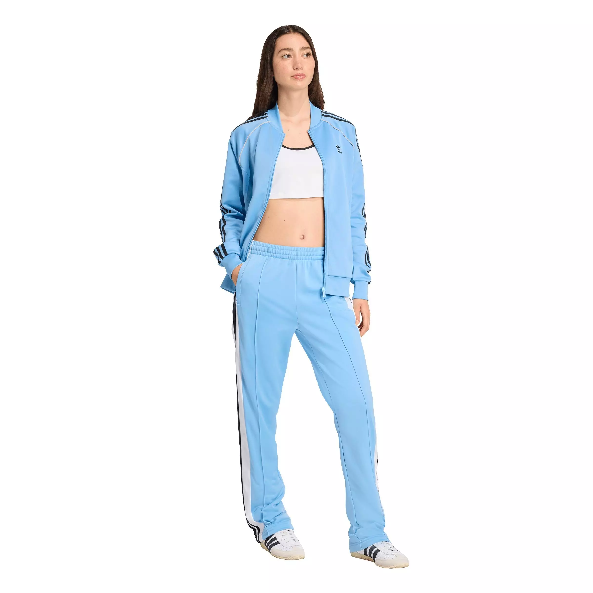 adidas Originals Women's Adibreak Track Pants - BLUE/WHITE