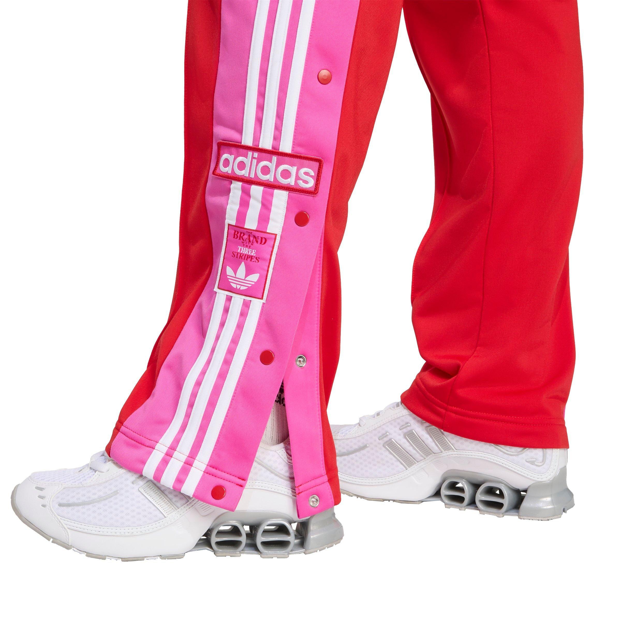 adidas Originals Women's Adibreak Track Pants-Red/Pink - RED/PINK Thumbnail View 4