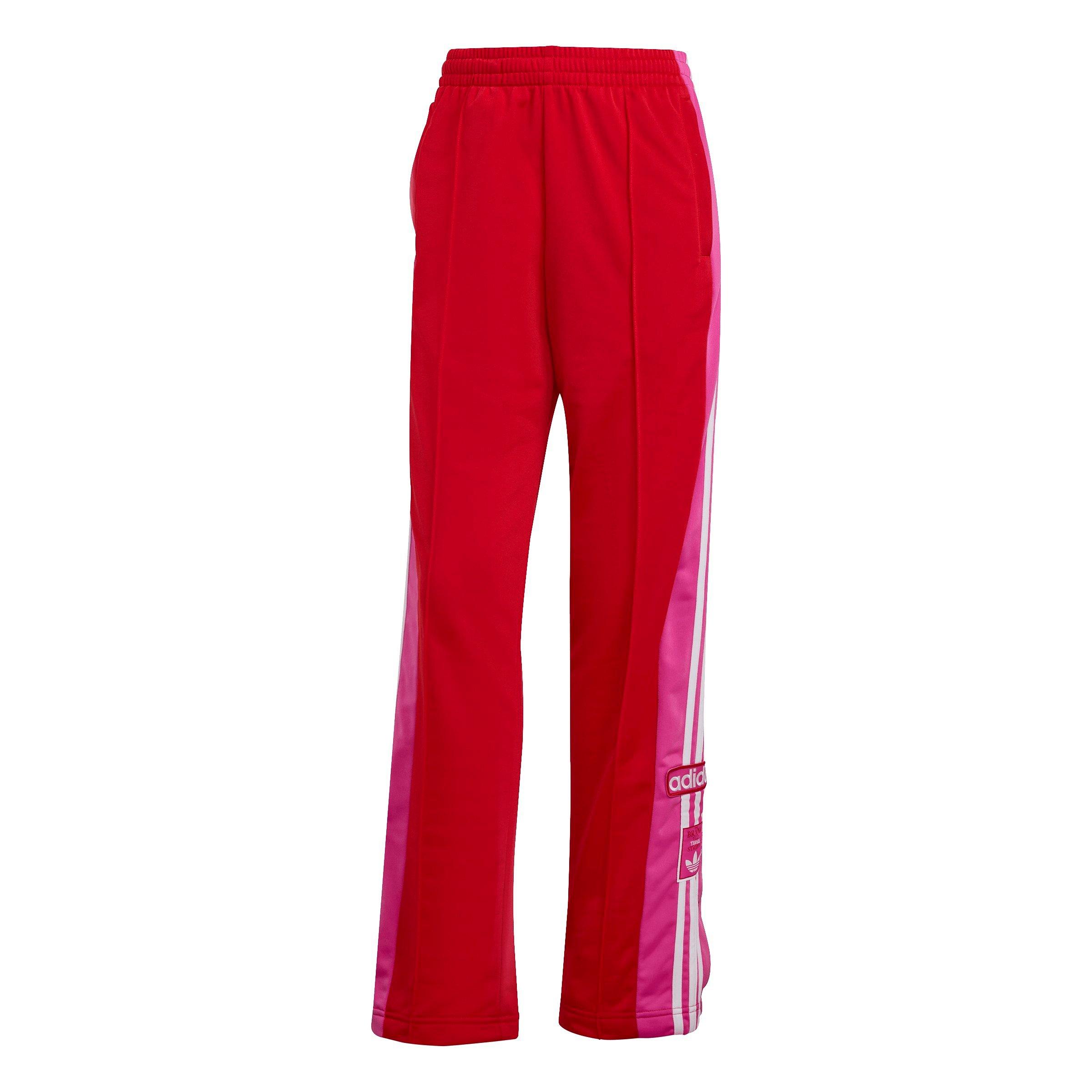 adidas Originals Women's Adibreak Track Pants-Red/Pink - RED/PINK Thumbnail View 6