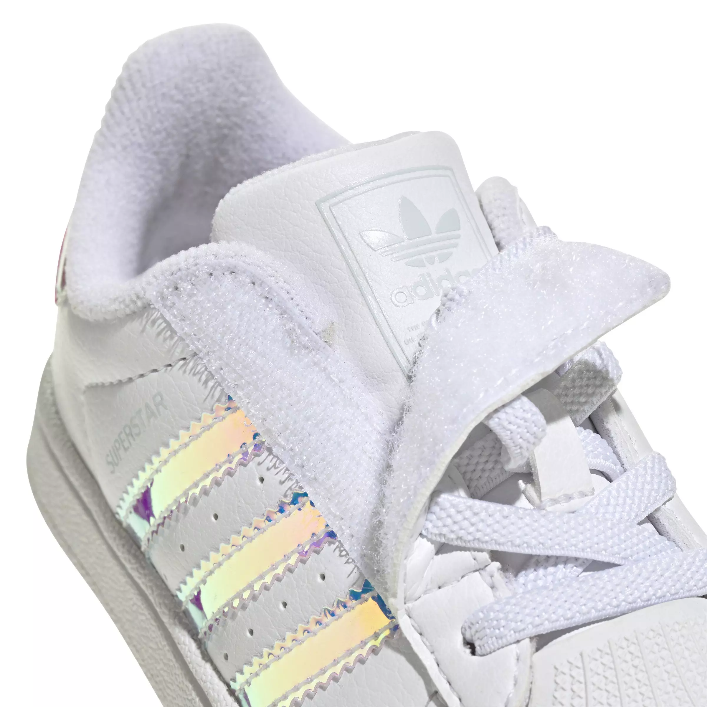 adidas Originals Superstar II "Ftwr White/Iridescent" Toddler Girls' Shoe - IRIDESCENT