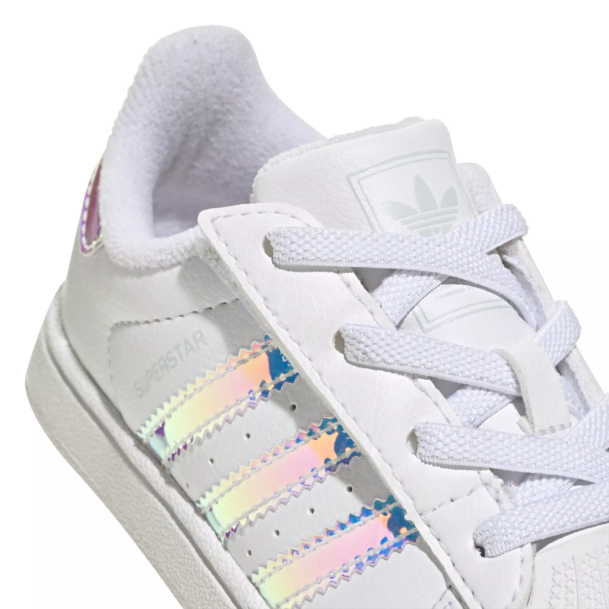 adidas Originals Superstar II "Ftwr White/Iridescent" Toddler Girls' Shoe - IRIDESCENT