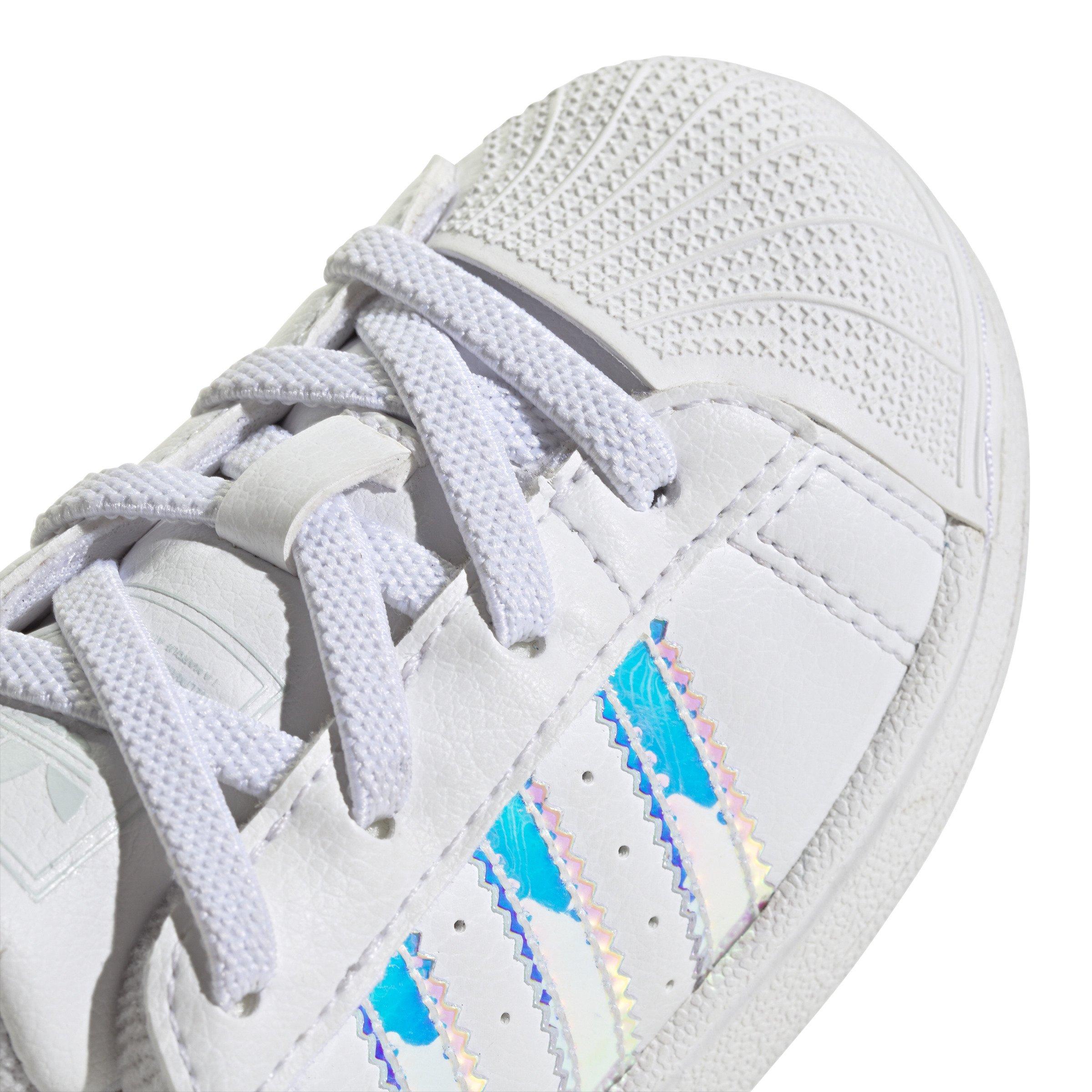 adidas Originals Superstar II "Ftwr White/Iridescent" Toddler Girls' Shoe - IRIDESCENT Thumbnail View 5