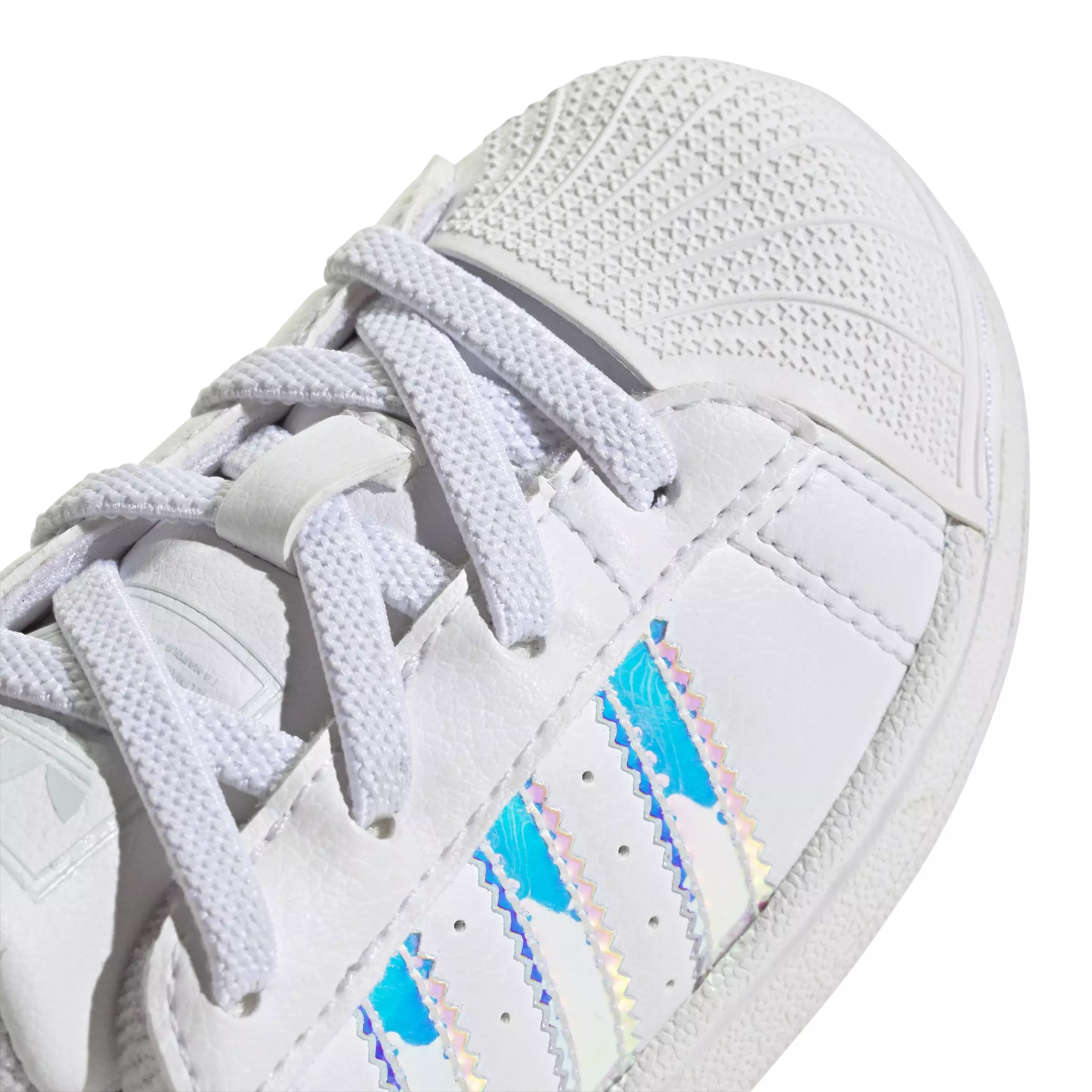 adidas Originals Superstar II "Ftwr White/Iridescent" Toddler Girls' Shoe - IRIDESCENT